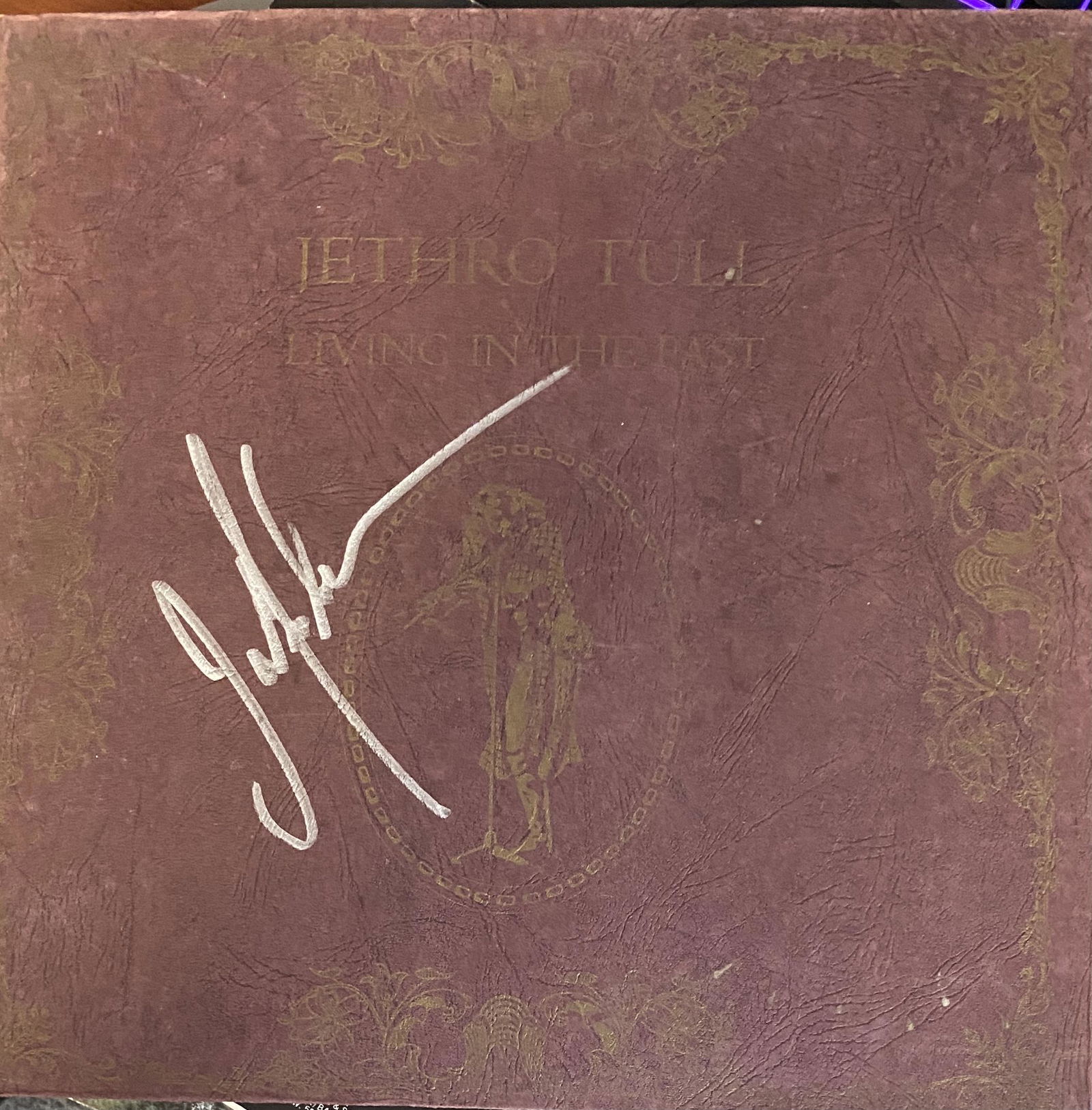 Jethro Tull Autographed Album Ian Anderson (1 of 1)