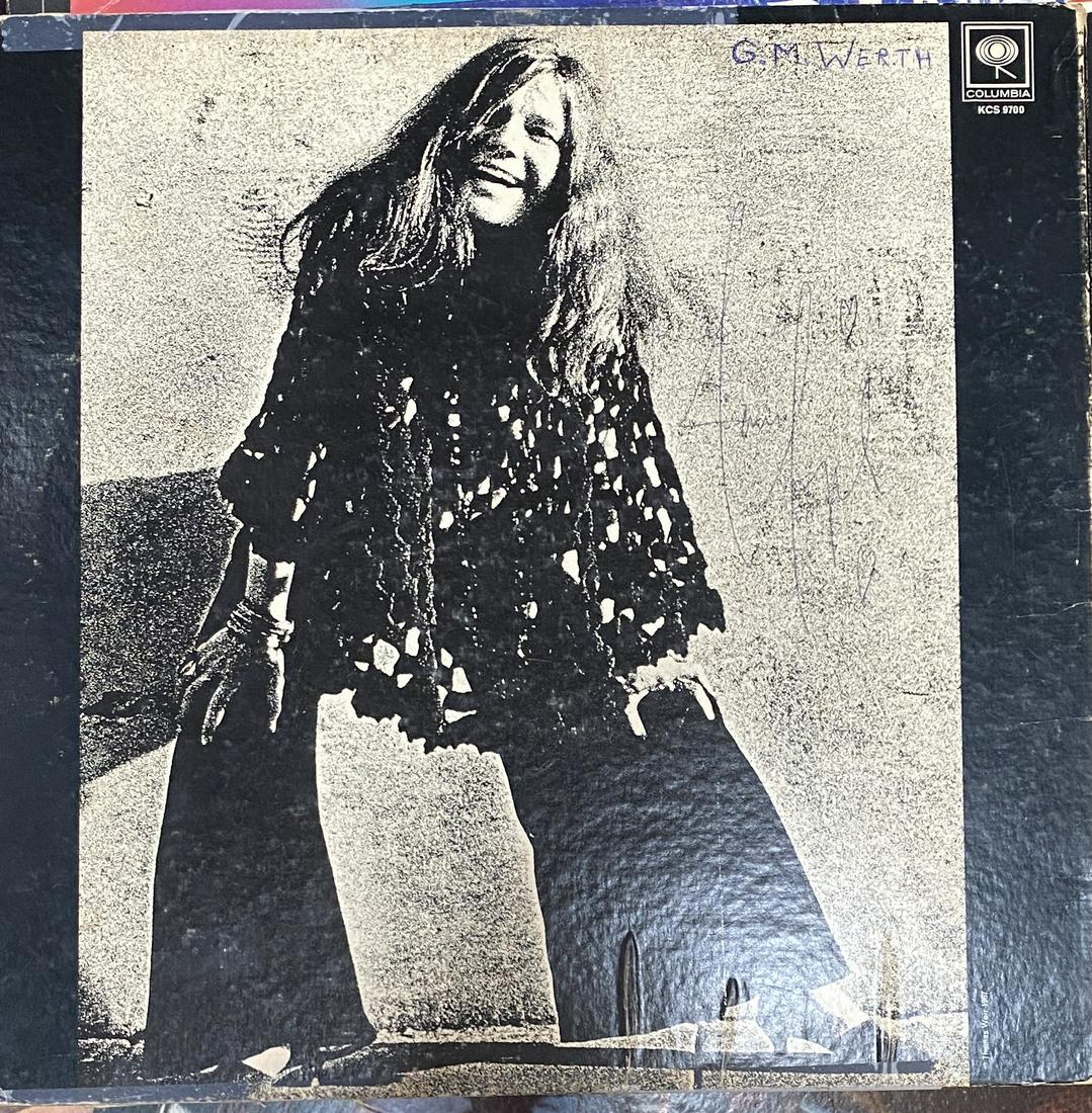Janis Joplin Autographed Album (1 of 1)