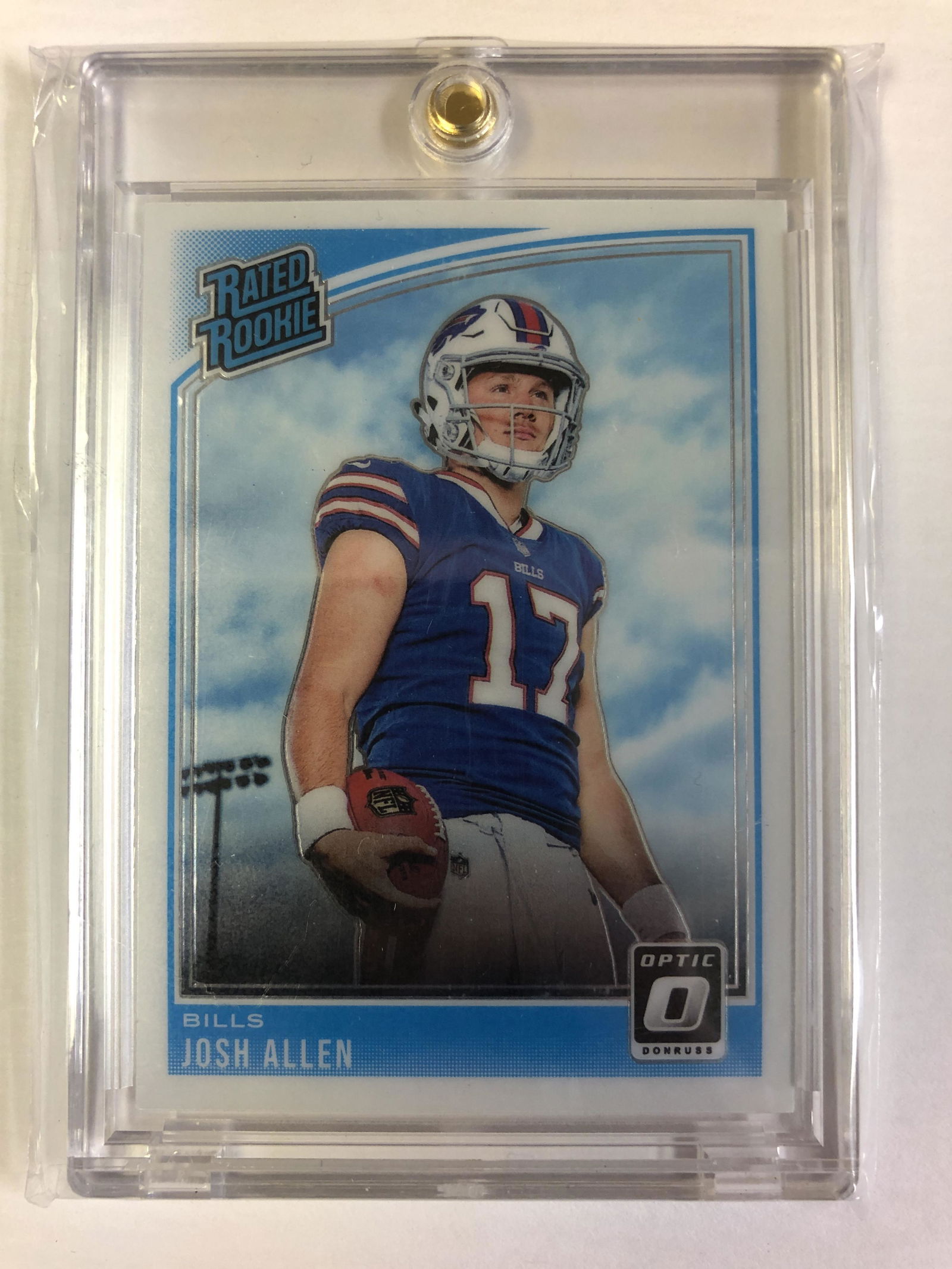 Josh Allen 2018 Panini Donruss Optic Rated Rookie #154 (1 of 1)