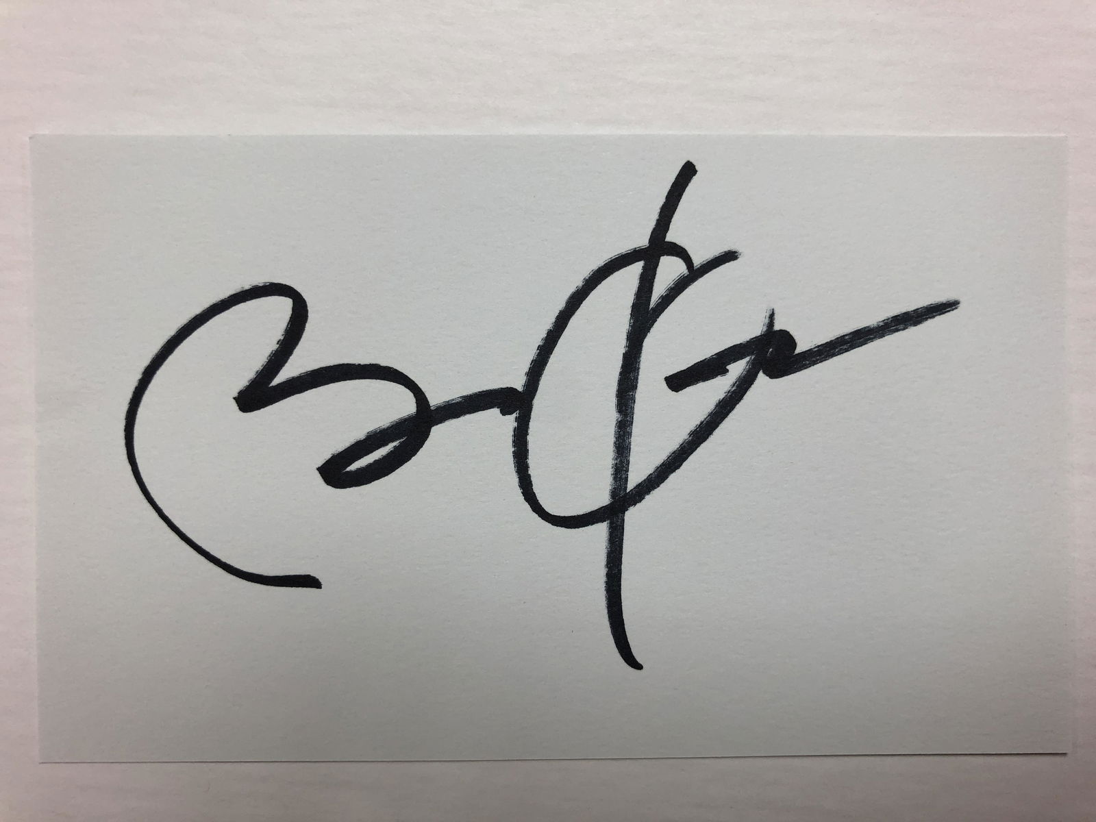 Barack Obama    Cut Autograph (1 of 1)