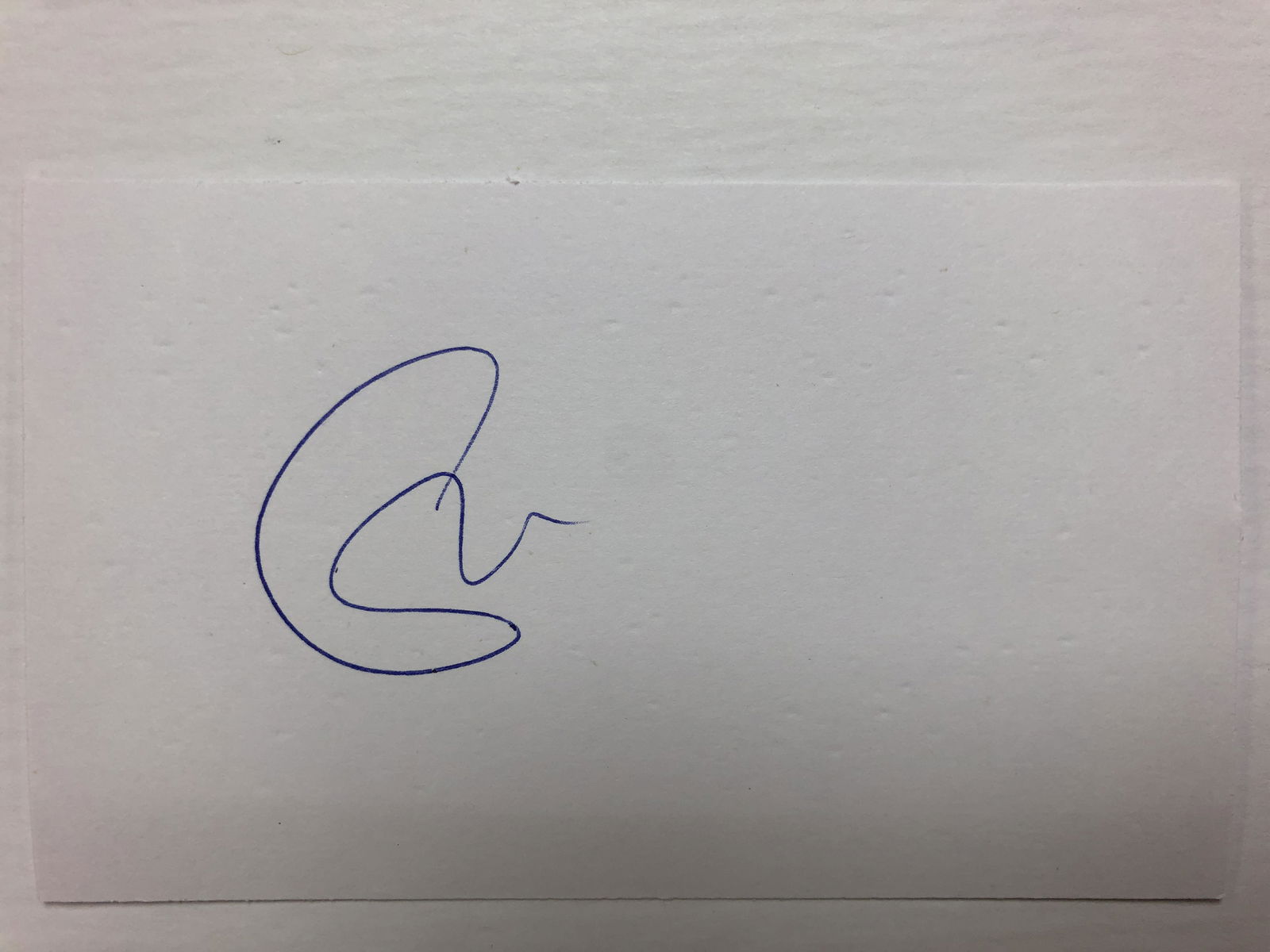 Eric Clapton Cut Autograph (1 of 1)