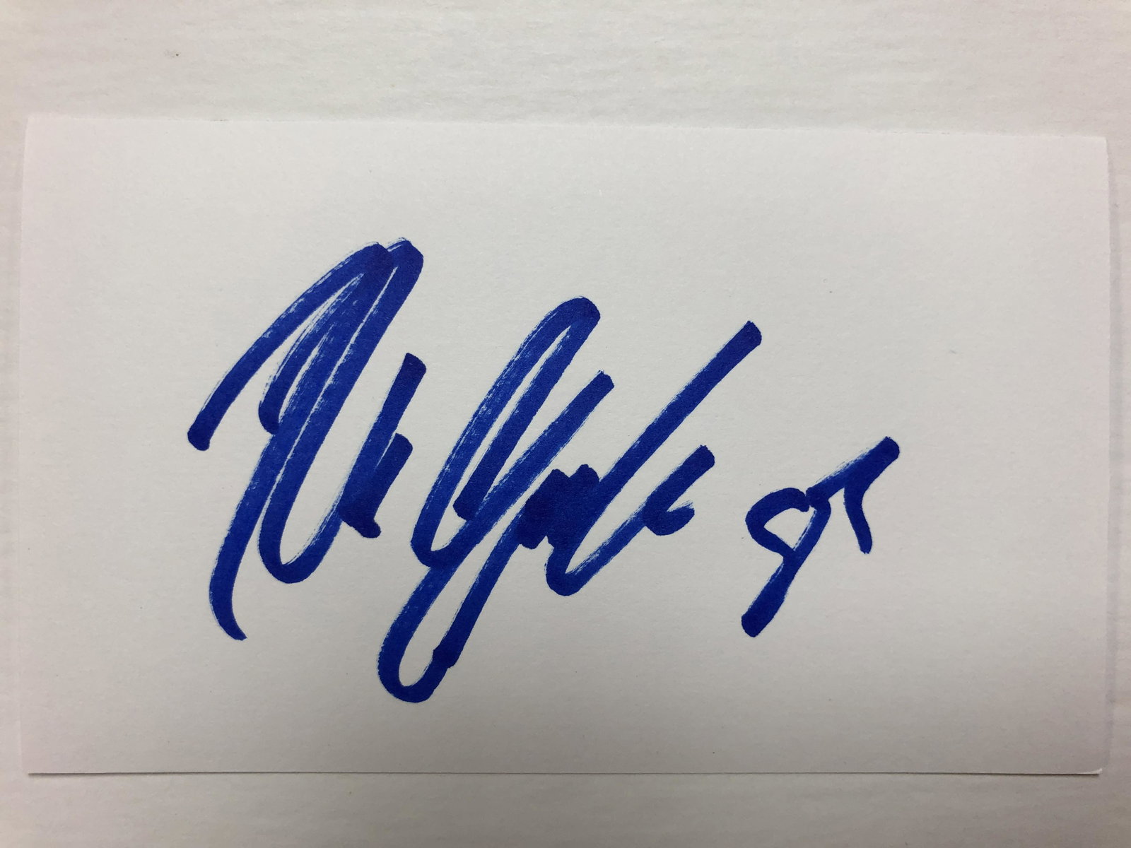 Rob Gronkoski Cut Autograph: Ask any and all questions before bidding. All framed items take 2 weeks for framing. We ship every day. Once invoice is paid items usually ship within 4 days of payment, unless it is a framed item. So