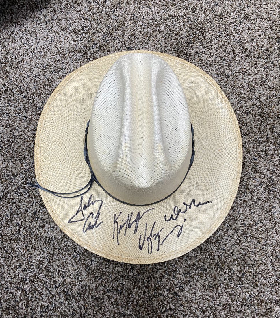 HighwayMen Autographed CASH WAYLON WILLIE KRIS (1 of 1)
