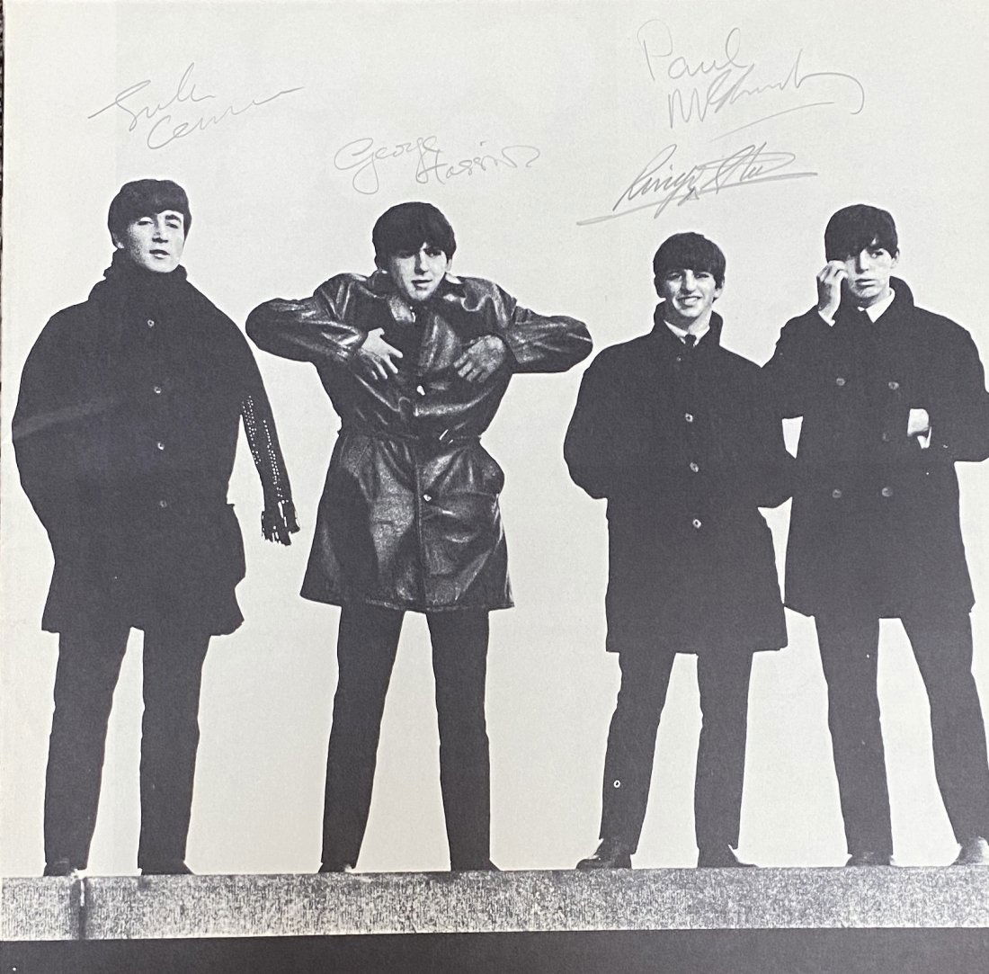 The Beatles Autographed Program  LENNON PAUL GEORGE (1 of 1)