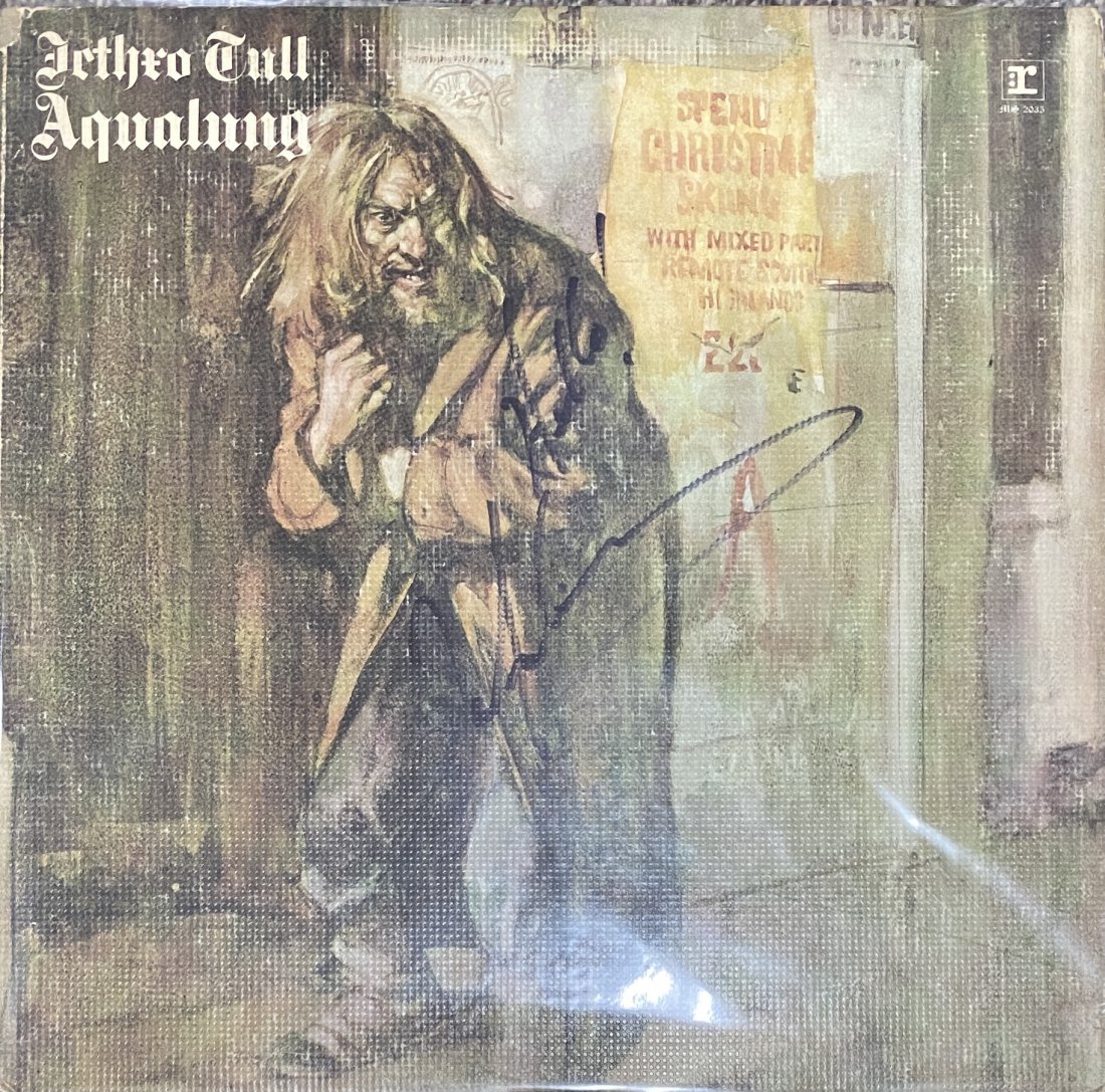 Ian Anderson Autographed Album: Ask any and all questions before bidding. All framed items take 2 weeks for framing. We ship every day. Once invoice is paid items usually ship within 10 days of payment, unless it is a framed item. S