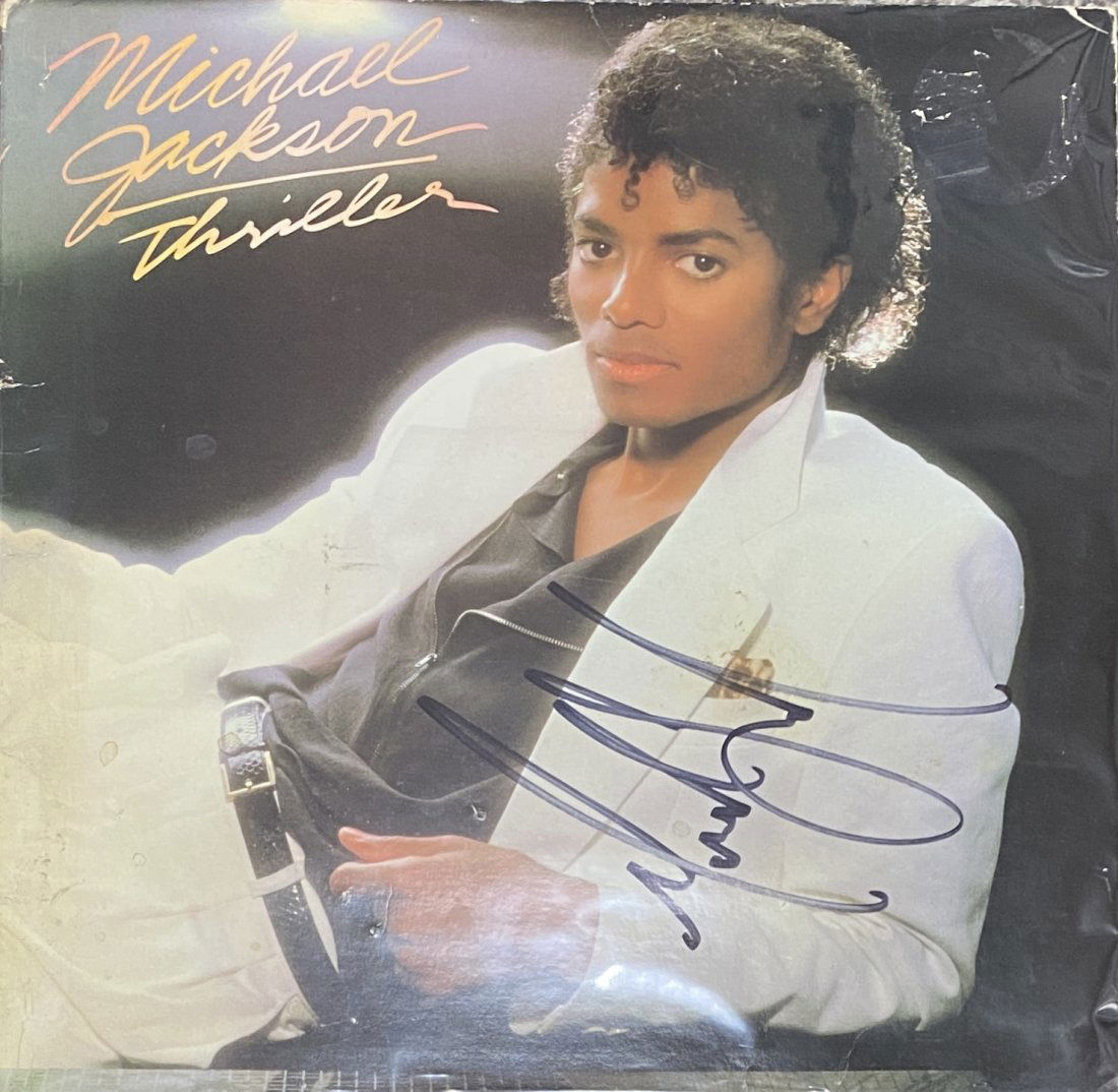 Michael Jackson Autographed ALBUM (1 of 1)