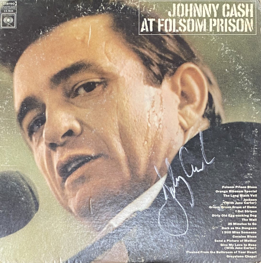 Johnny Cash Autographed Album (1 of 1)