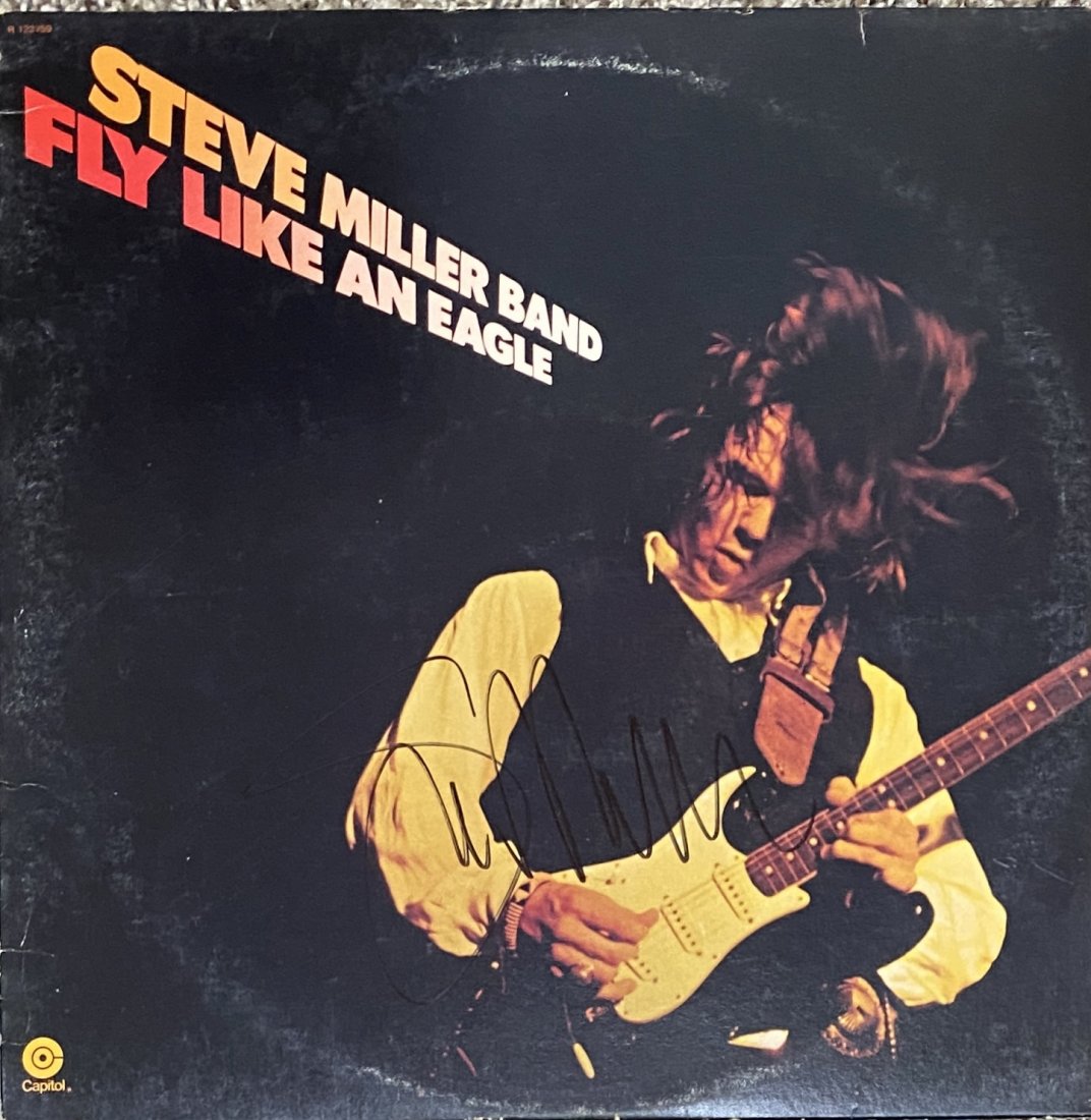 Steve Miller Autographed Album: Ask any and all questions before bidding. All framed items take 2 weeks for framing. We ship every day. Once invoice is paid items usually ship within 10 days of payment, unless it is a framed item. S