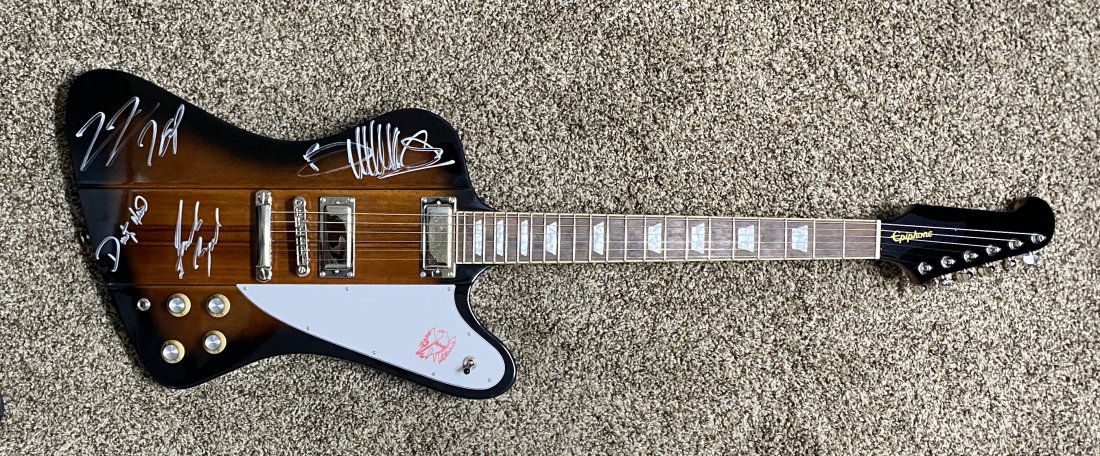 ZZ Top Autographed Guitar All 3! (1 of 1)