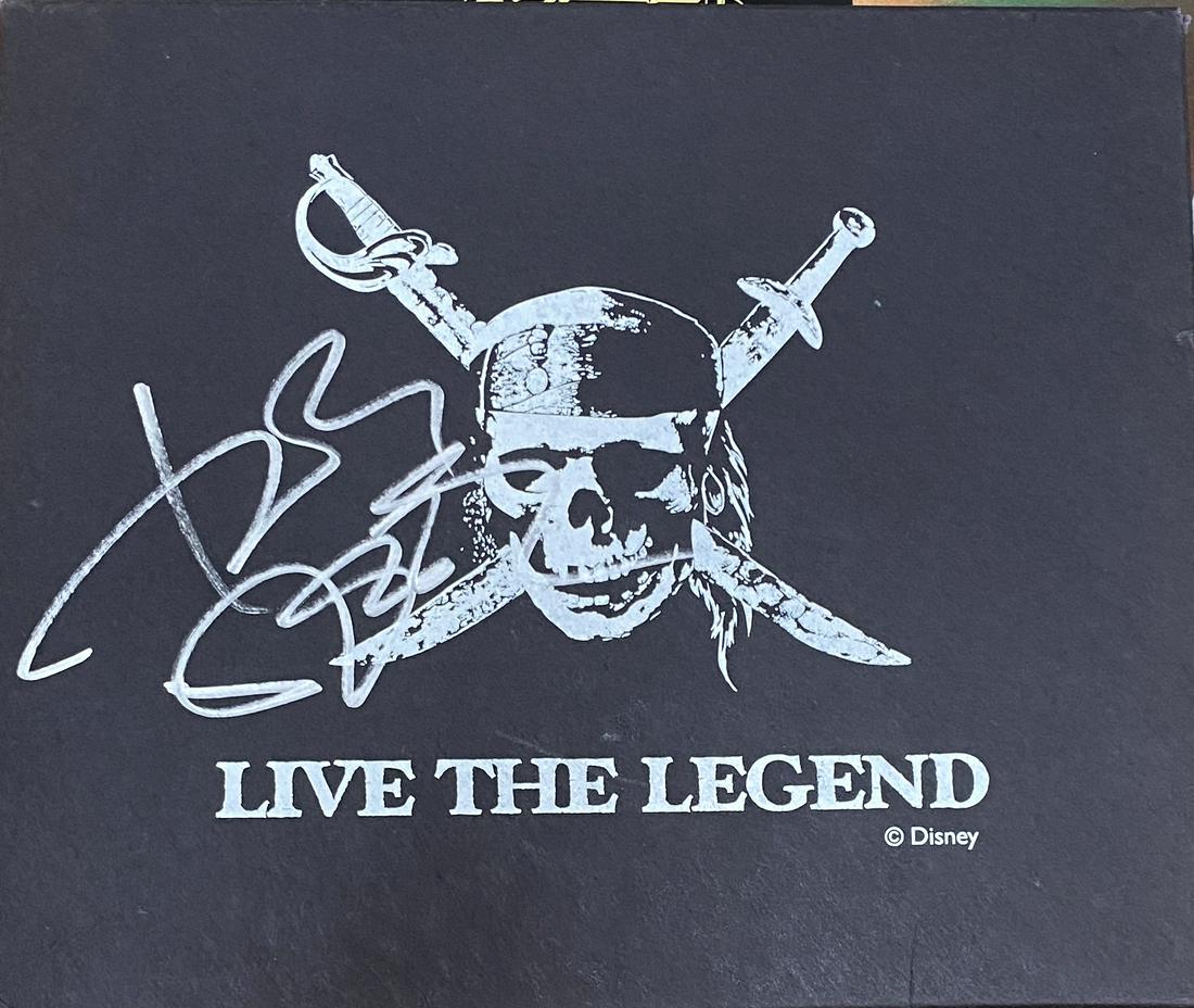 Johnny Depp Autographed Press Kit! (1 of 1)
