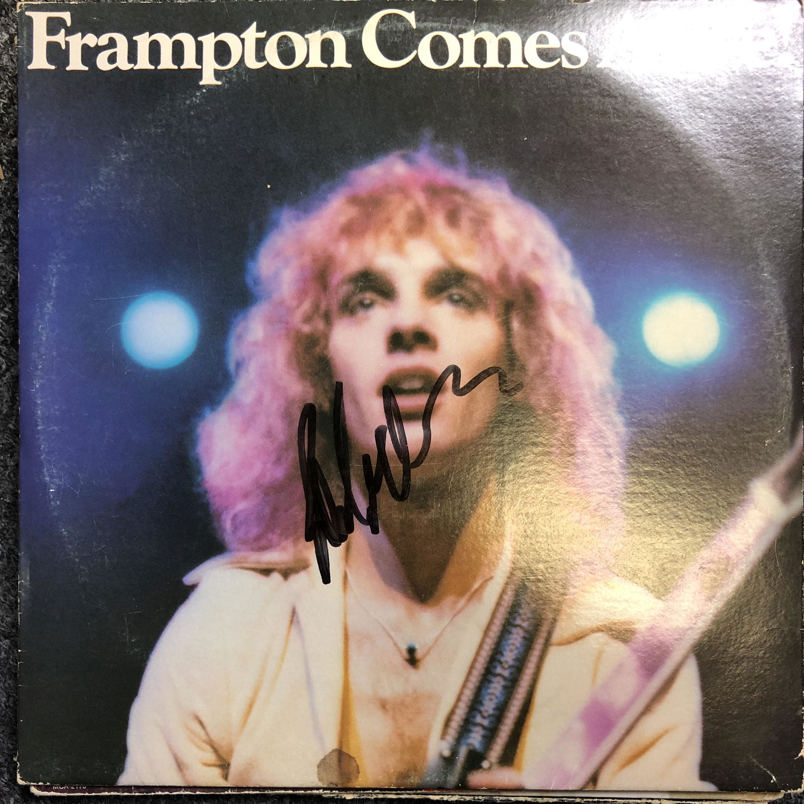 Peter Frampton Autographed Album Cover (1 of 1)