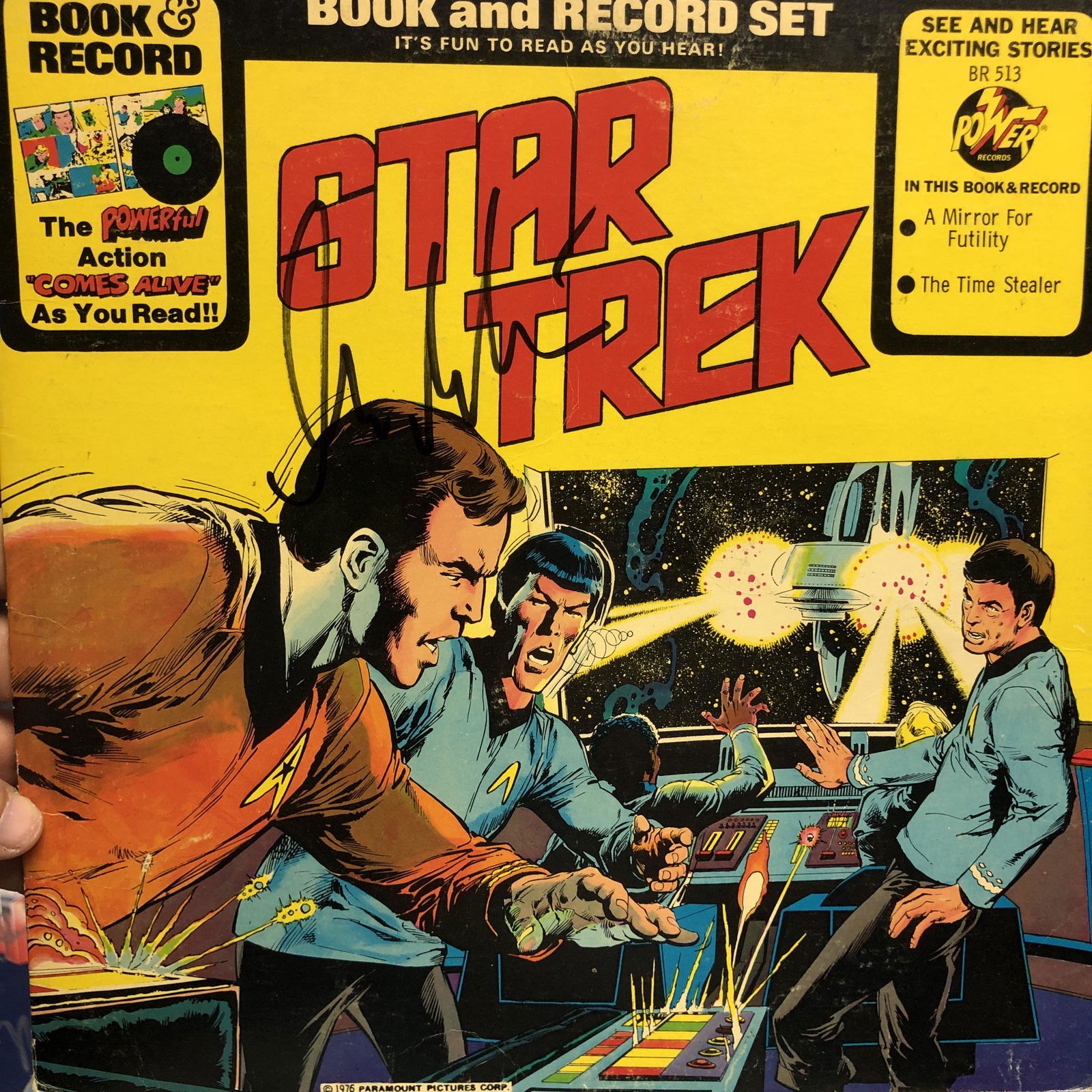 William Shatner Autographed Album Cover (1 of 1)