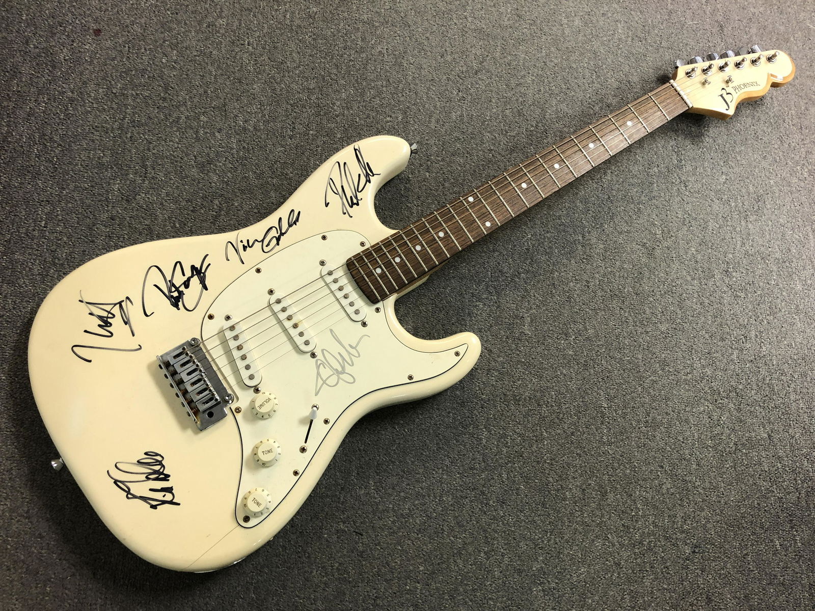 Def Leppard Autographed Guitar (1 of 1)