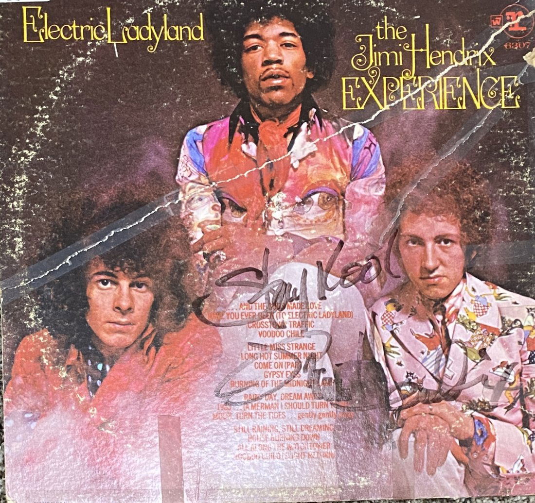 Jimi Hendrix Exp! Autographed Album (1 of 1)