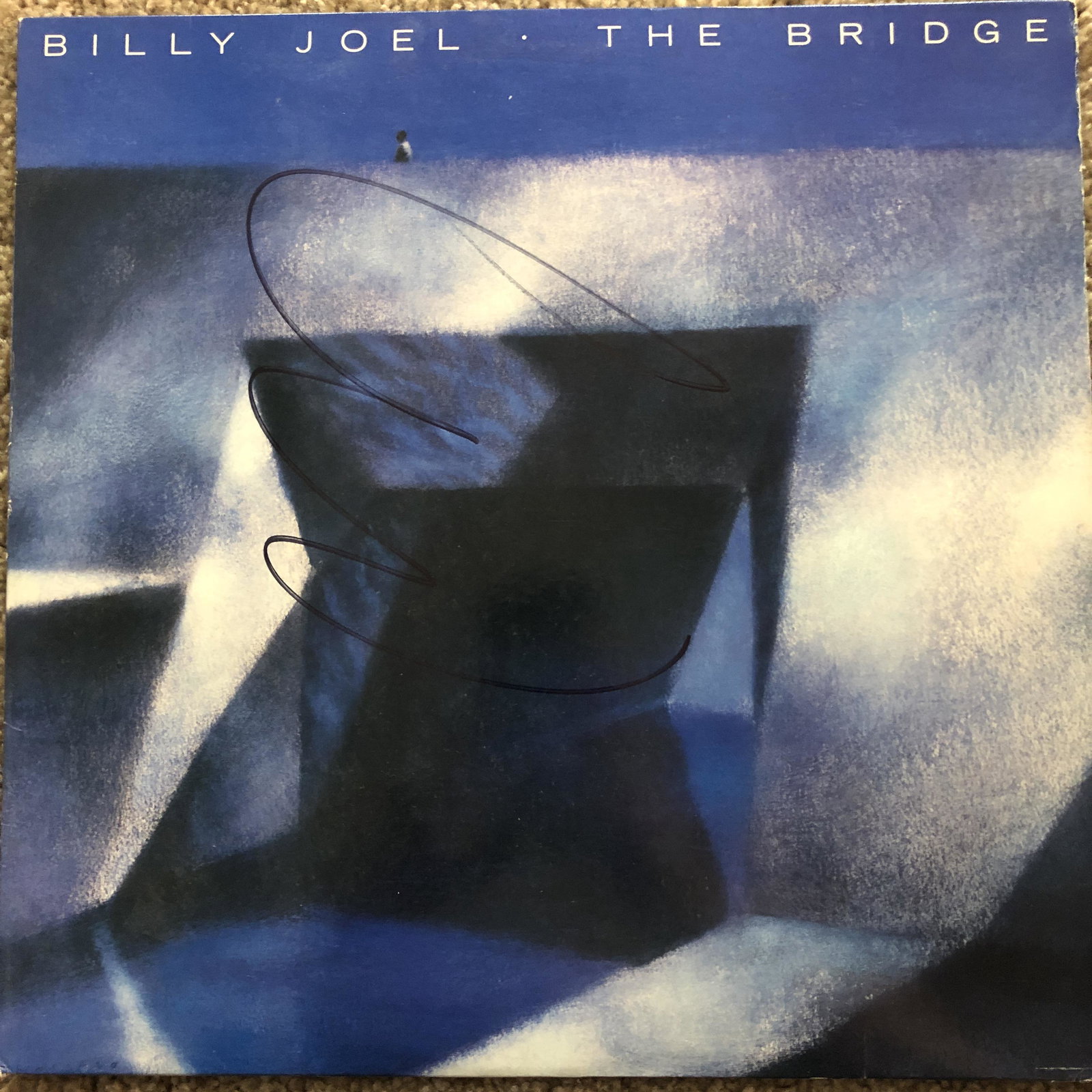BILLY JOEL AUTOGRAPHED ALBUM COVER: Ask any and all questions before bidding. All framed items take 2 weeks for framing. We ship every day. Once invoice is paid items usually ship within 4 days of payment, unless it is a framed item. So