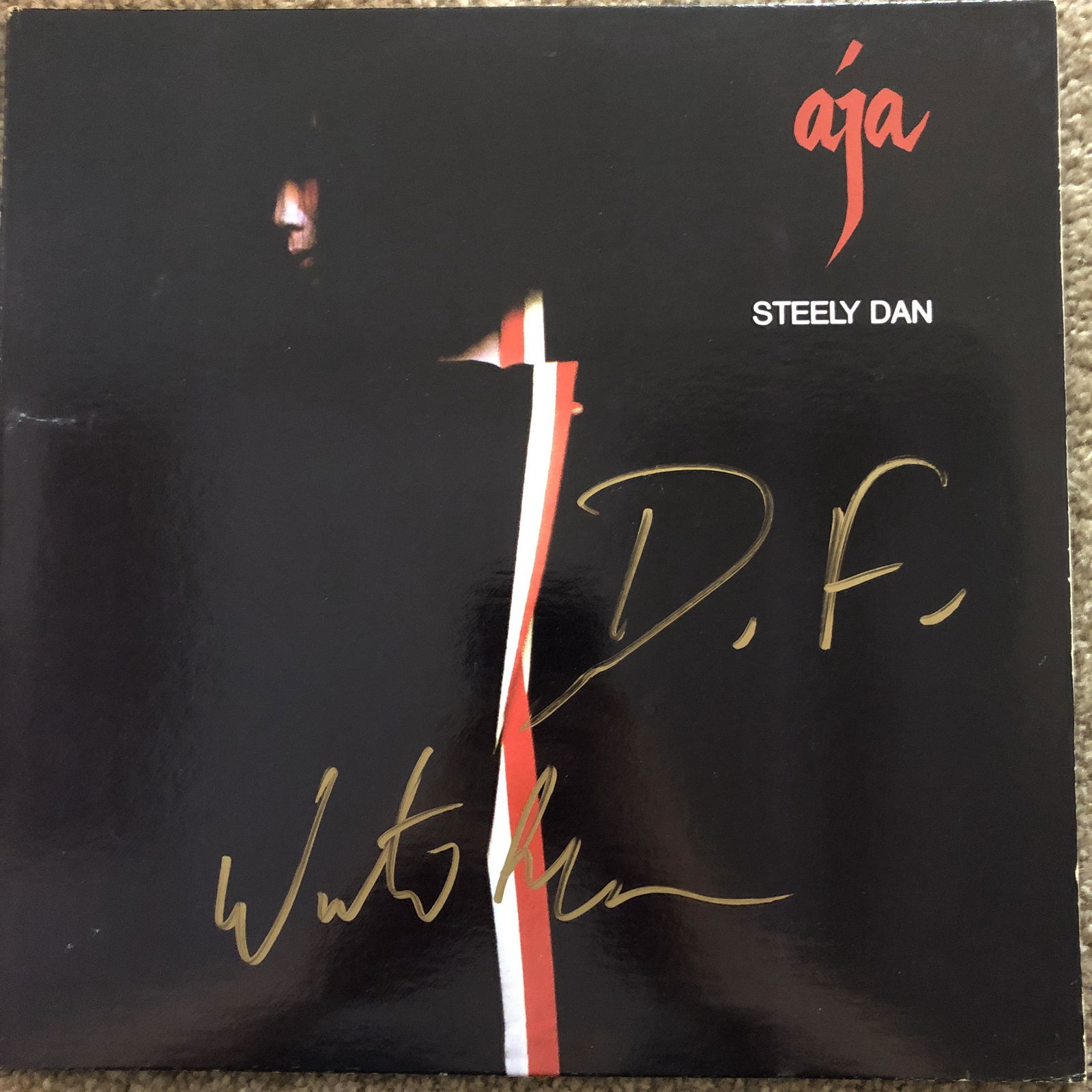 STEELY DAN AUTOGRAPHED ALBUM COVER (1 of 1)