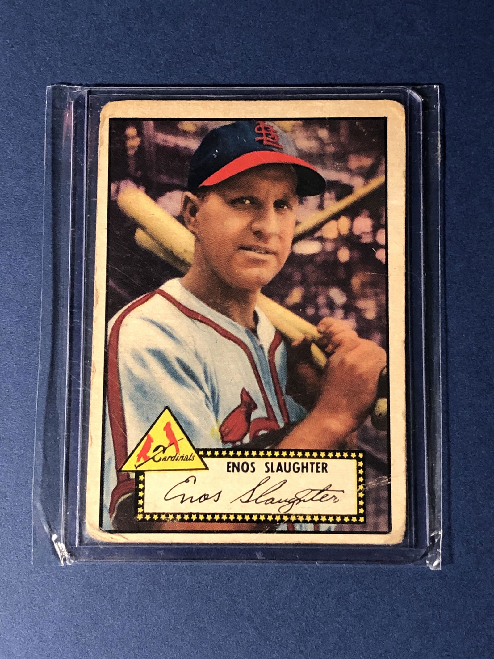 Enos Slaughter 1952 Topps #65 (1 of 1)