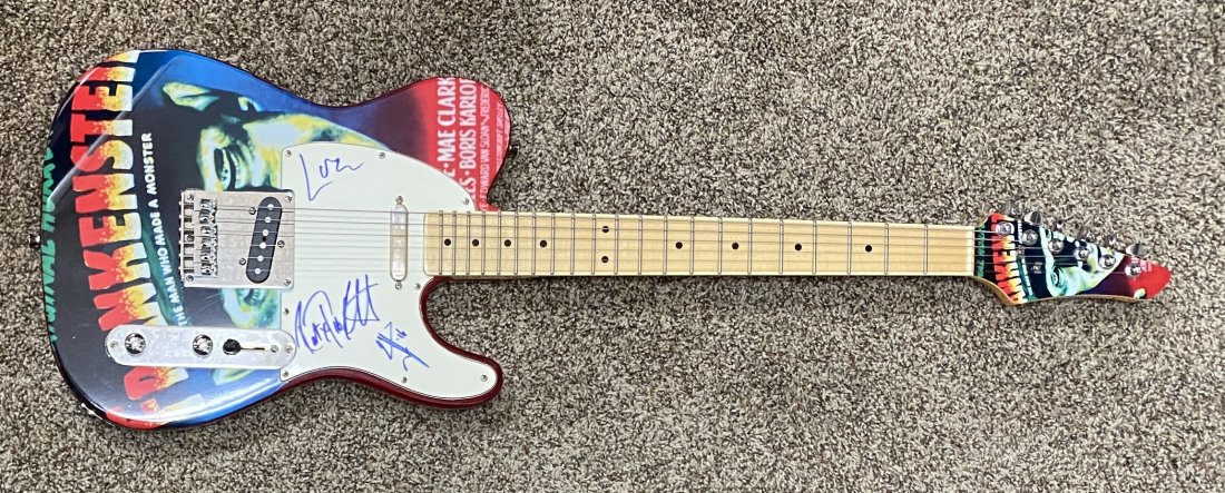 Metallica Autographed Guitar KIRK JAMES LARS ROB! (1 of 1)