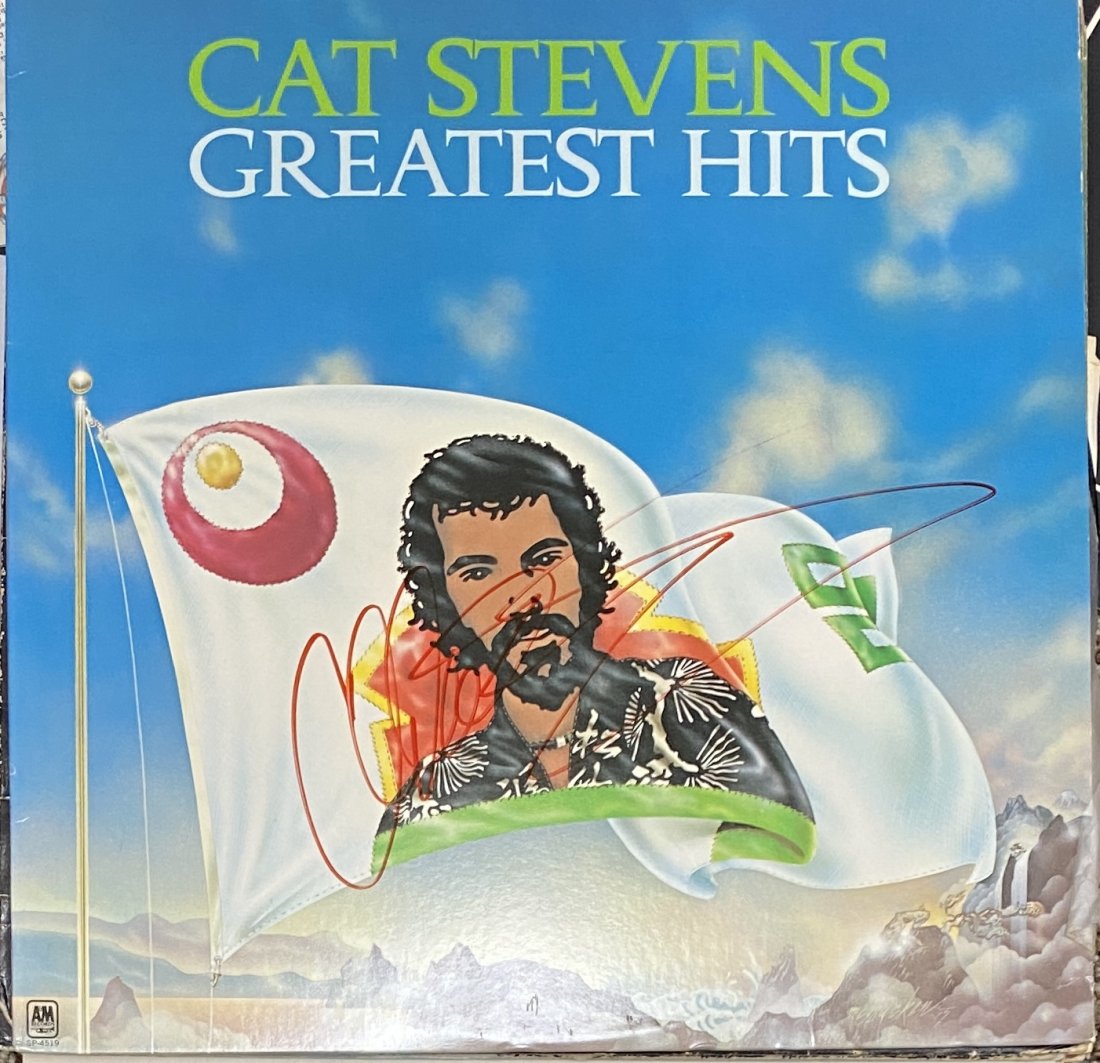 CAT STEVENS AUTOGRAPHED ALBUM (1 of 1)