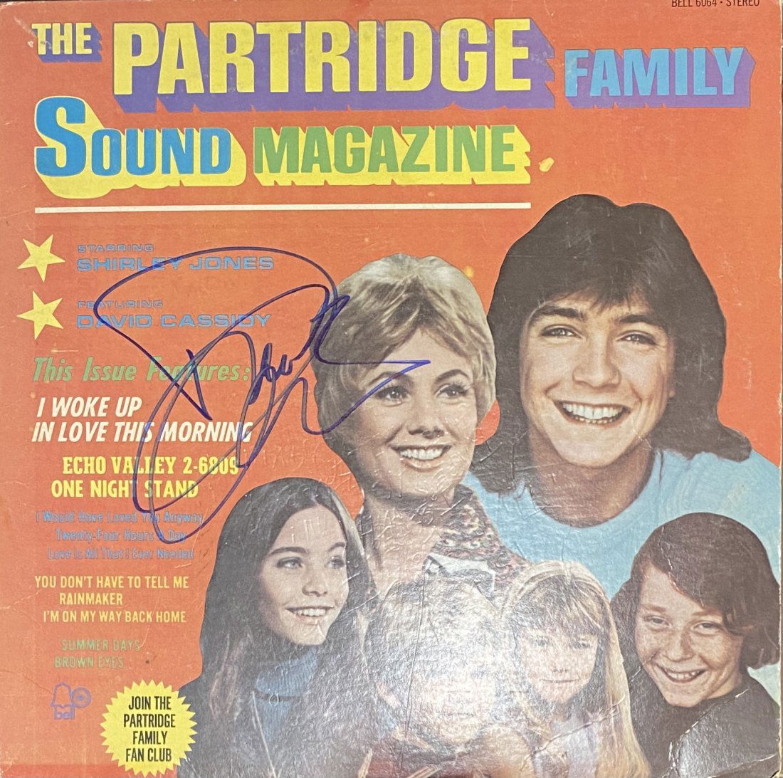 DAVID CASSIDY AUTOGRAPHED ALBUM (1 of 1)