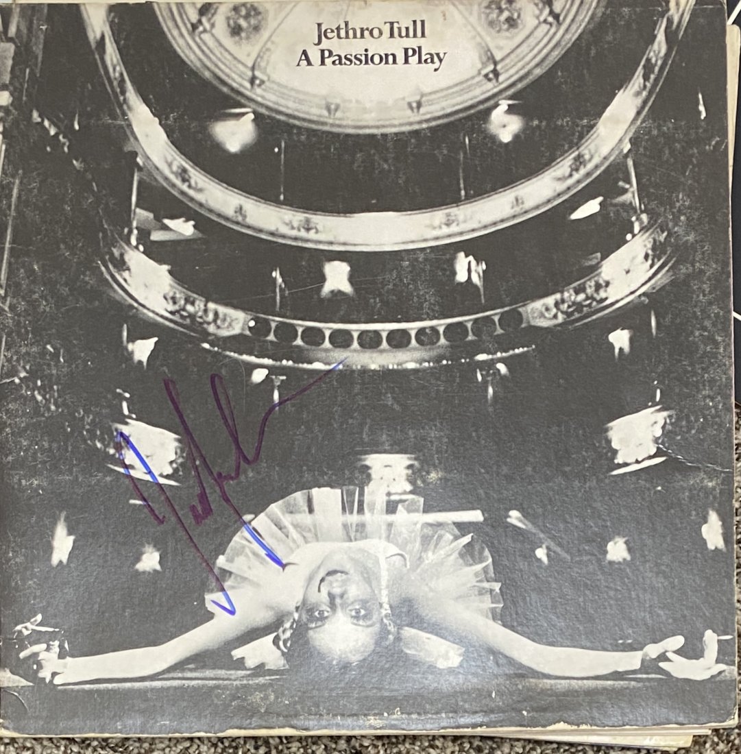 IAN ANDERSON AUTOGRAPHED Album: Ask any and all questions before bidding. All framed items take 2 weeks for framing. We ship every day. Once invoice is paid items usually ship within 4 days of payment, unless it is a framed item. So