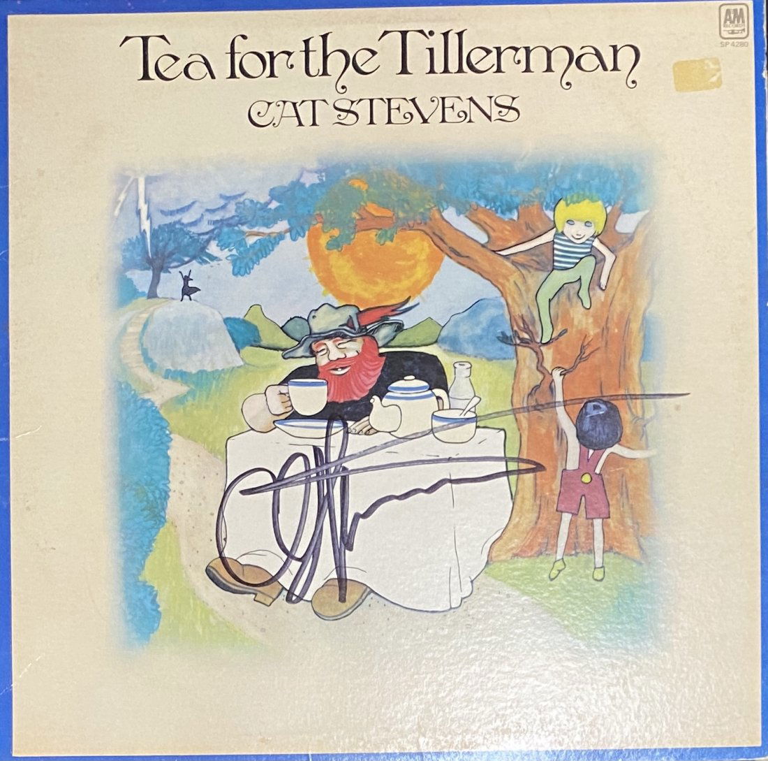 CAT STEVENS AUTOGRAPHED ALBUM (1 of 1)