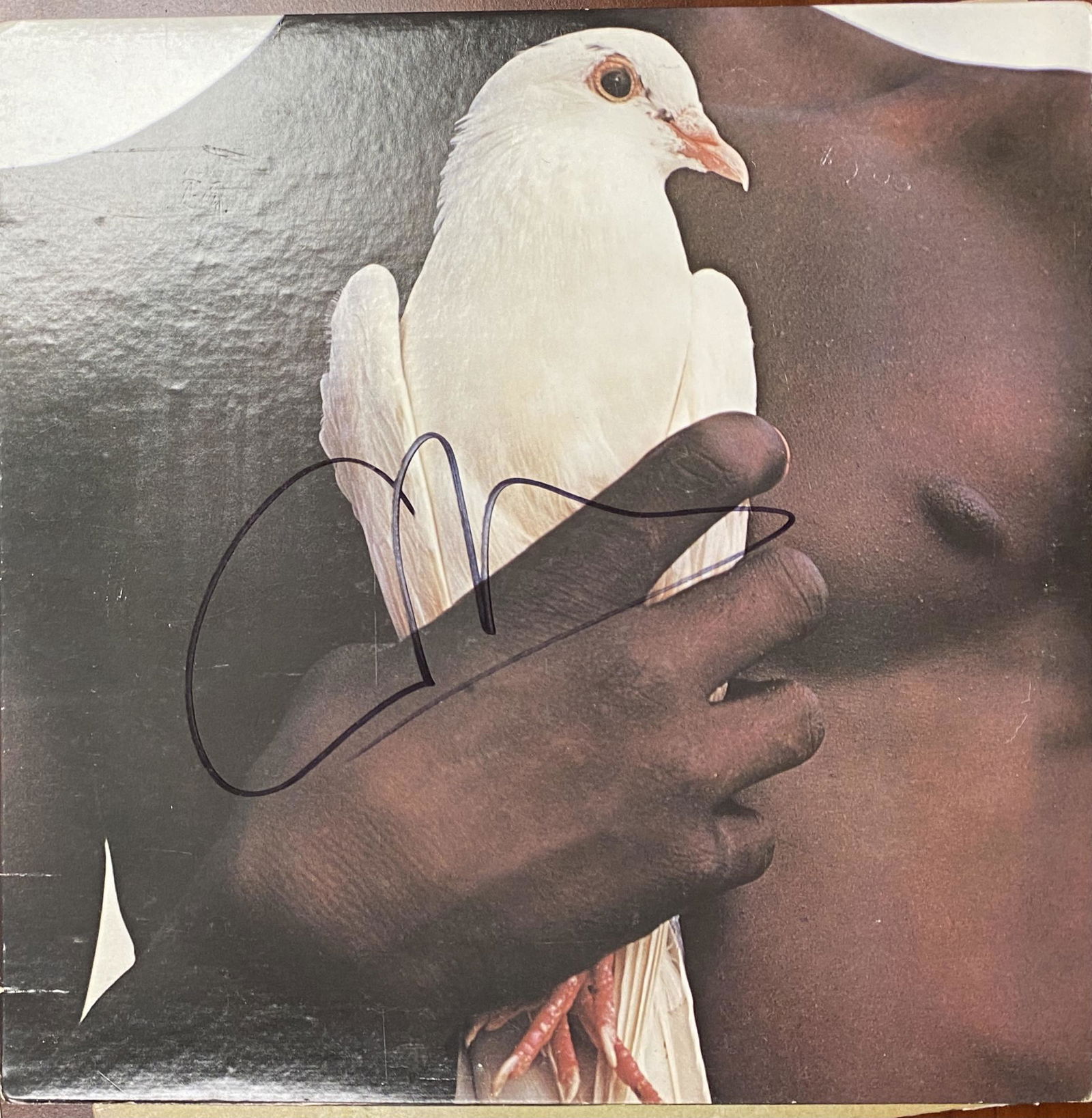 CARLOS SANTANA AUTOGRAPHED ALBUM (1 of 1)