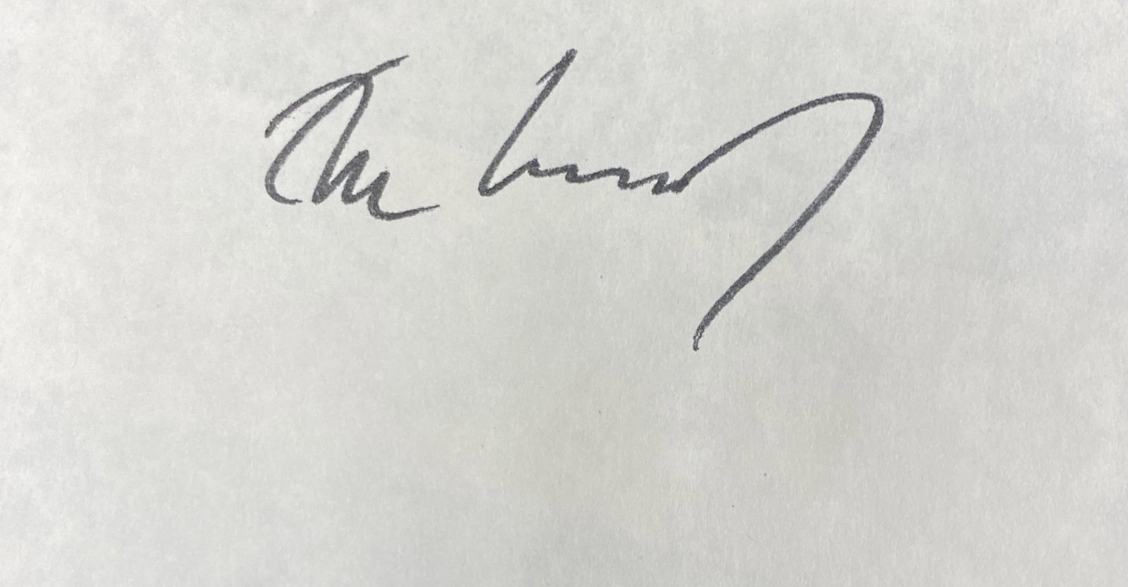 JOHN F KENNEDY AUTOGRAPHED CUT (1 of 1)