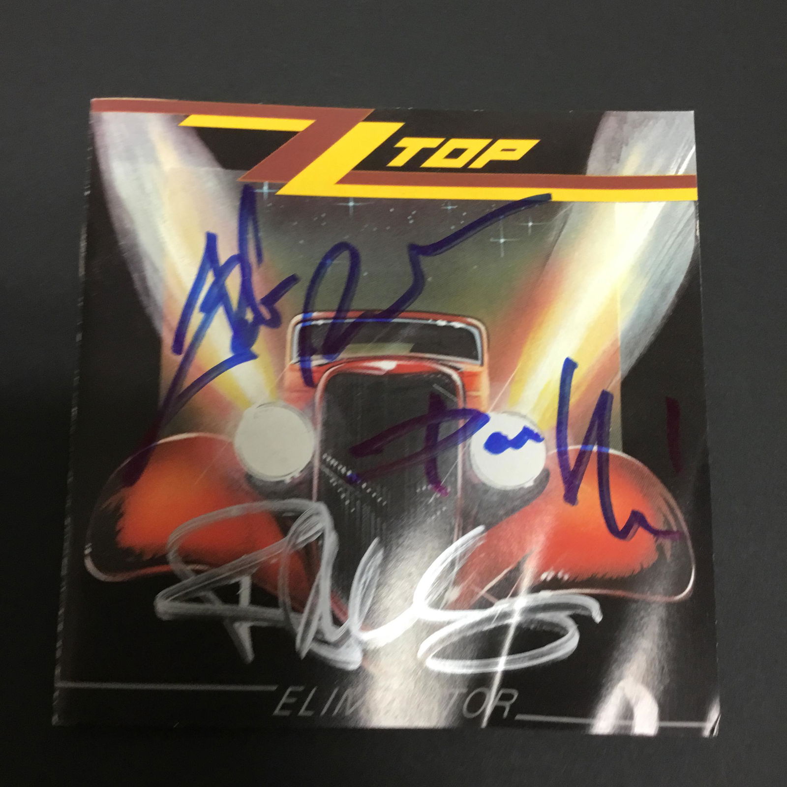 Z Z Top Autographed CD Booklet (1 of 1)