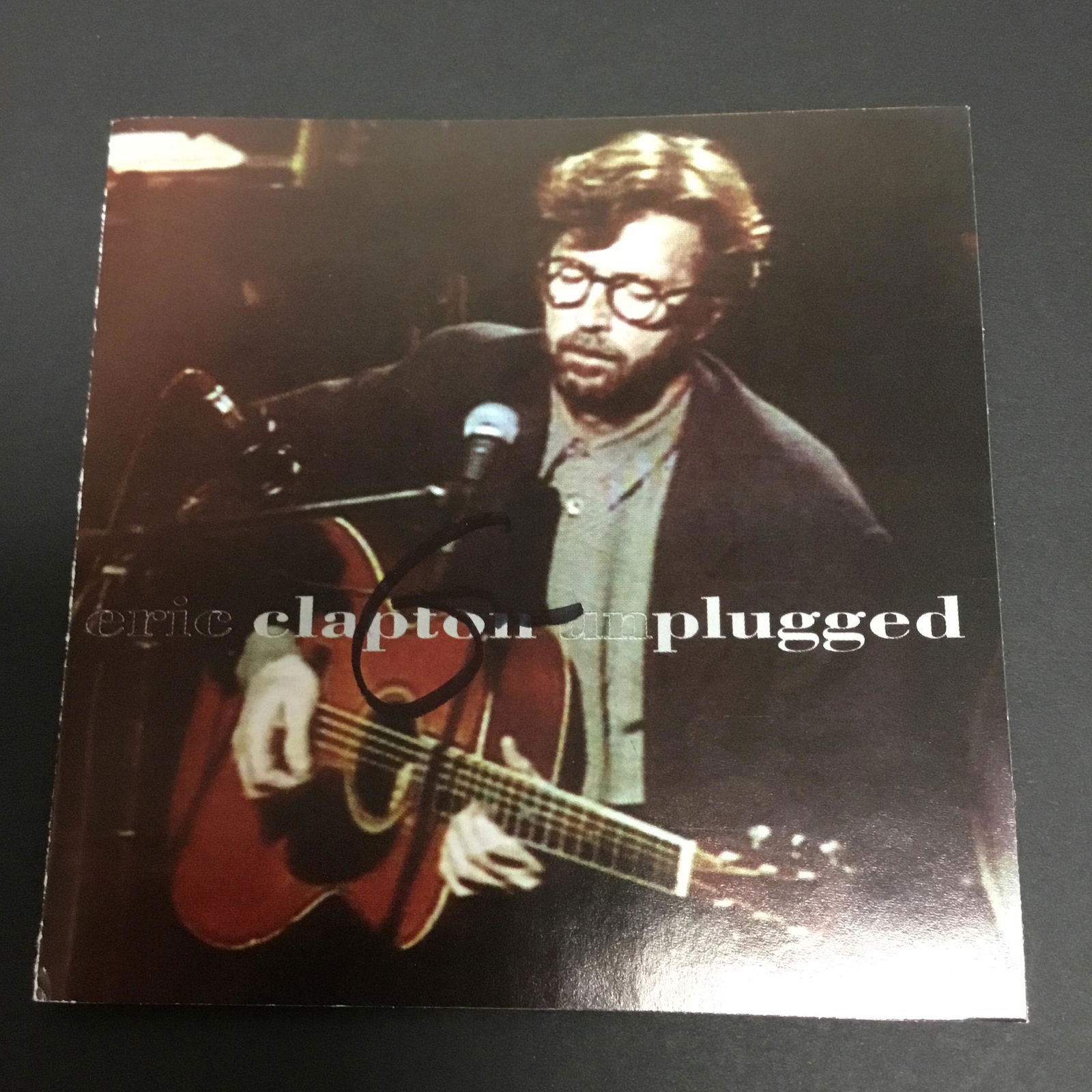 Eric Clapton Autographed CD Booklet (1 of 1)