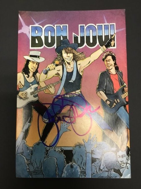 Bon Jovi Autographed Comic Book (1 of 1)