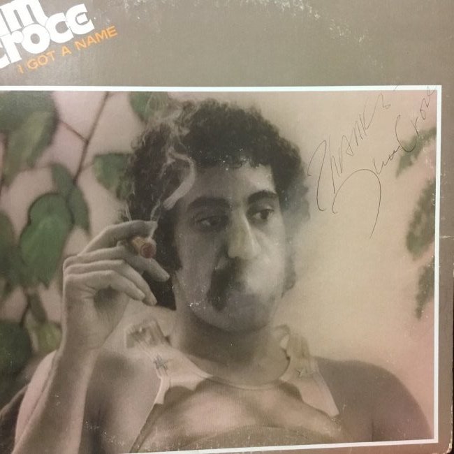 Jim Croce Autographed Album Cover Only (1 of 1)