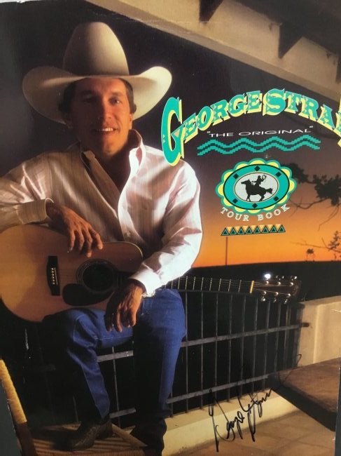 George Strait Autographed Tour Book (1 of 1)