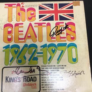 The Beatles Autographed Album Cover Only: Ask any and all questions before bidding. All framed items take 2 weeks for framing. We ship every day. Once invoice is paid items usually ship within 4 days of payment, unless it is a framed item. So