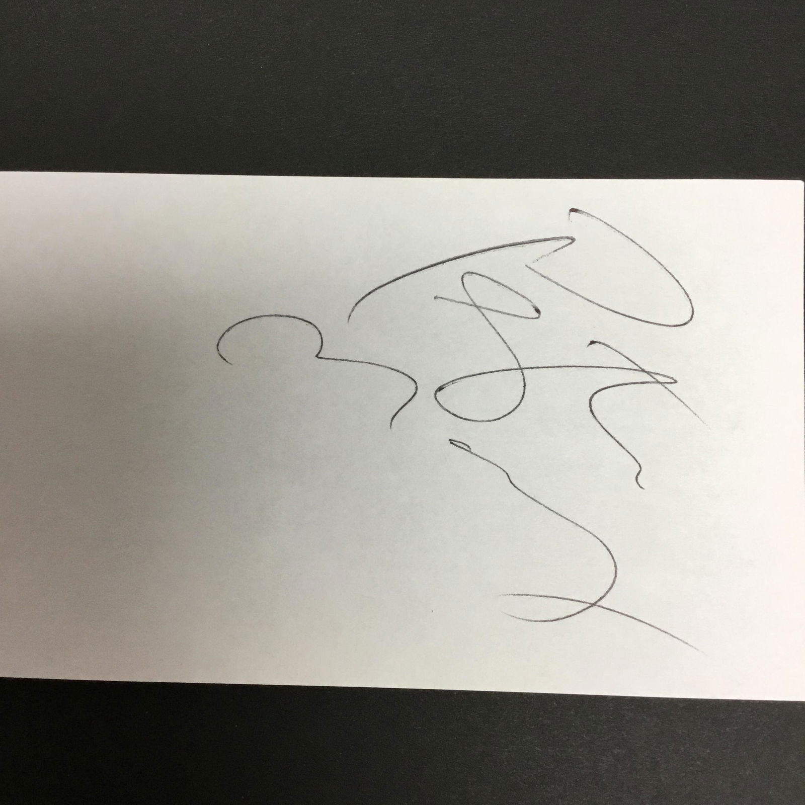 Peyton Manning Autograph Card (1 of 1)