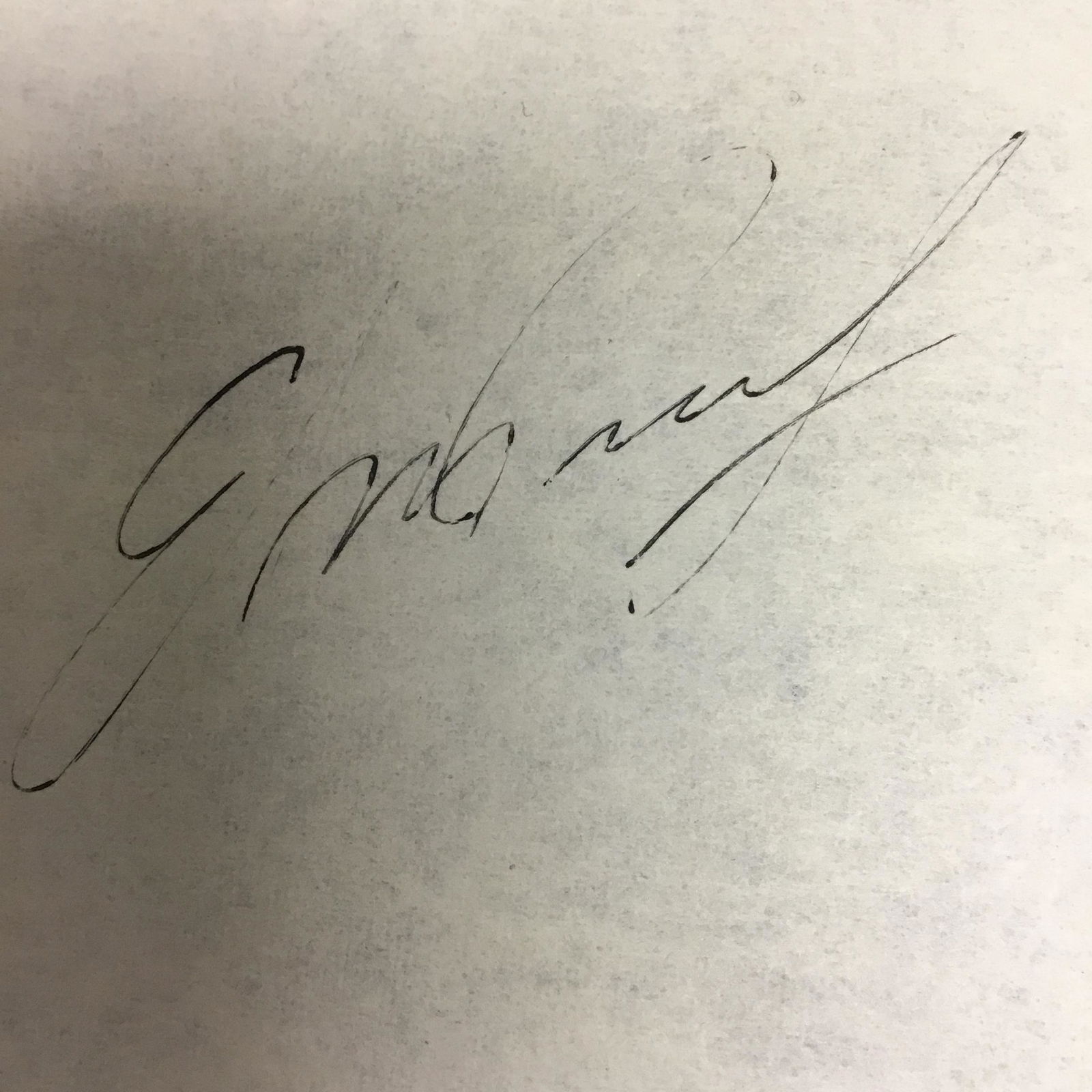 Elvis Presley Cut Autograph (1 of 1)