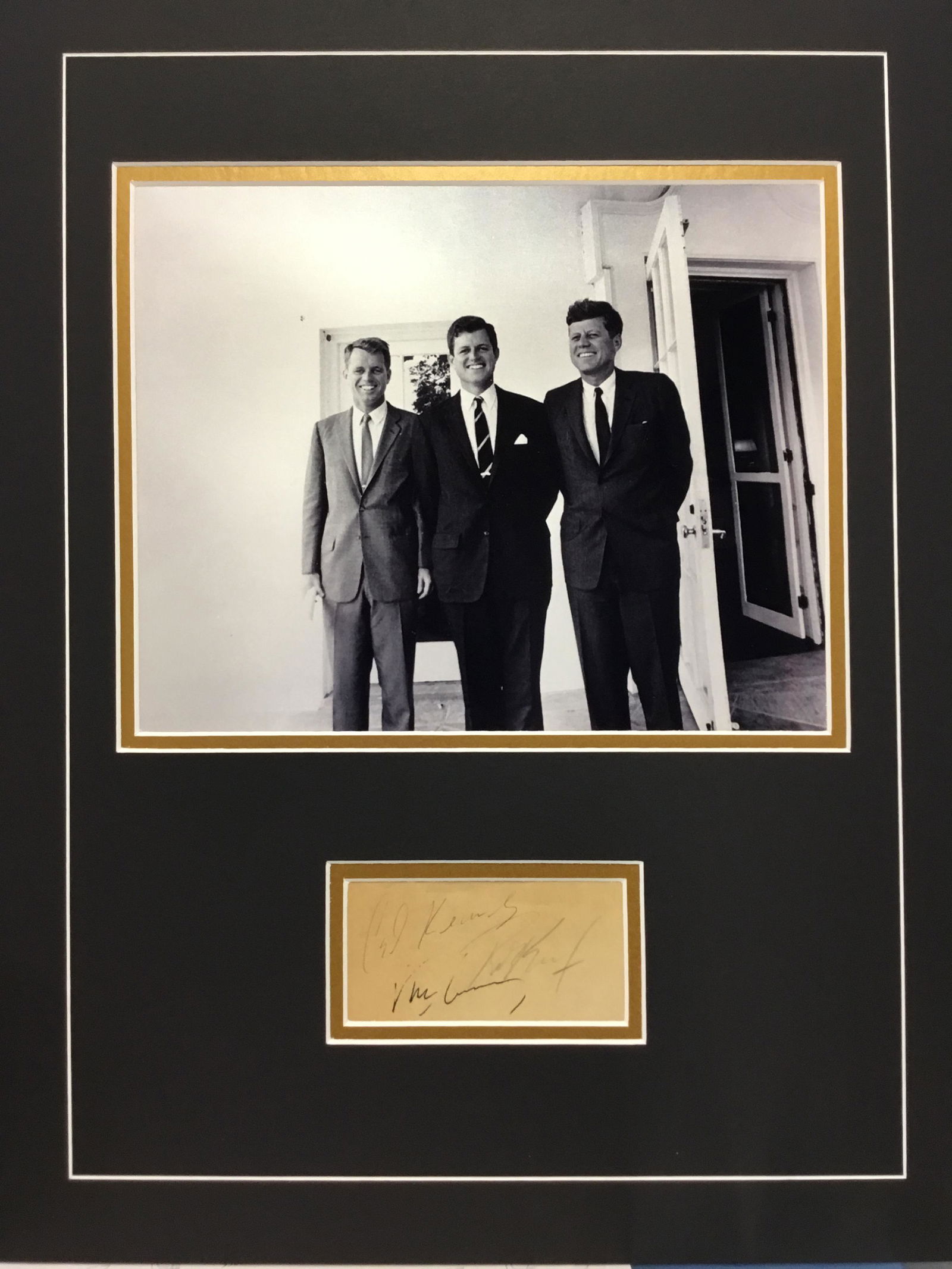John F. Kennedy, Robert F. Kennedy, Edward M. Kennedy (1 of 1)