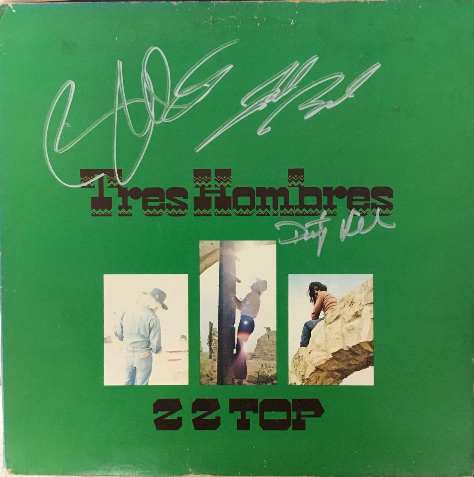 Z.Z. Top Autographed Album Cover Only (1 of 1)