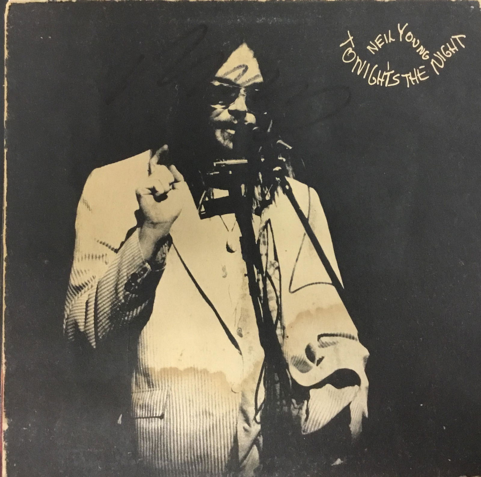 Neil Young Autographed Album Cover Only (1 of 1)