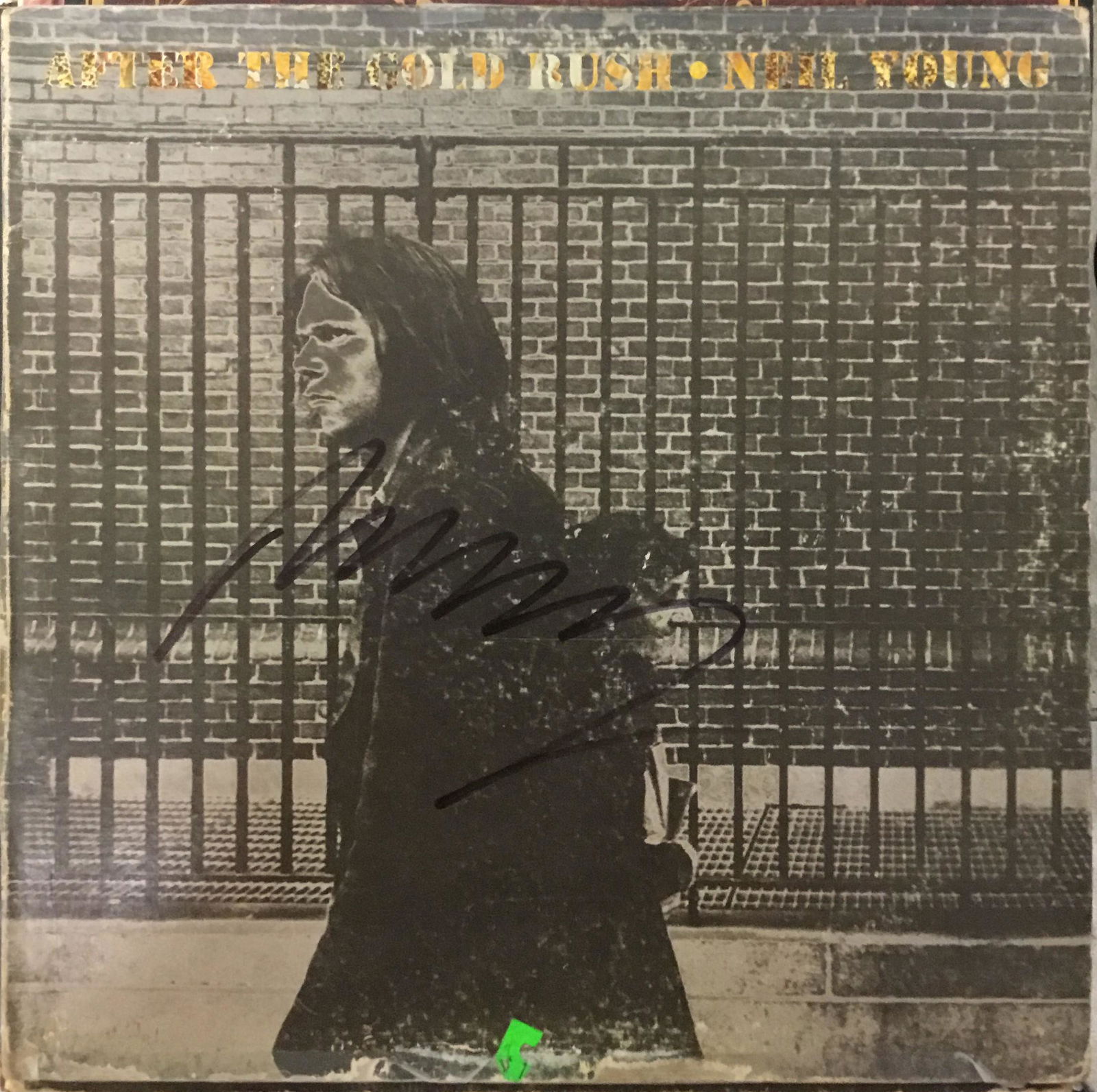 Neil Young Autographed Album Cover Only (1 of 1)