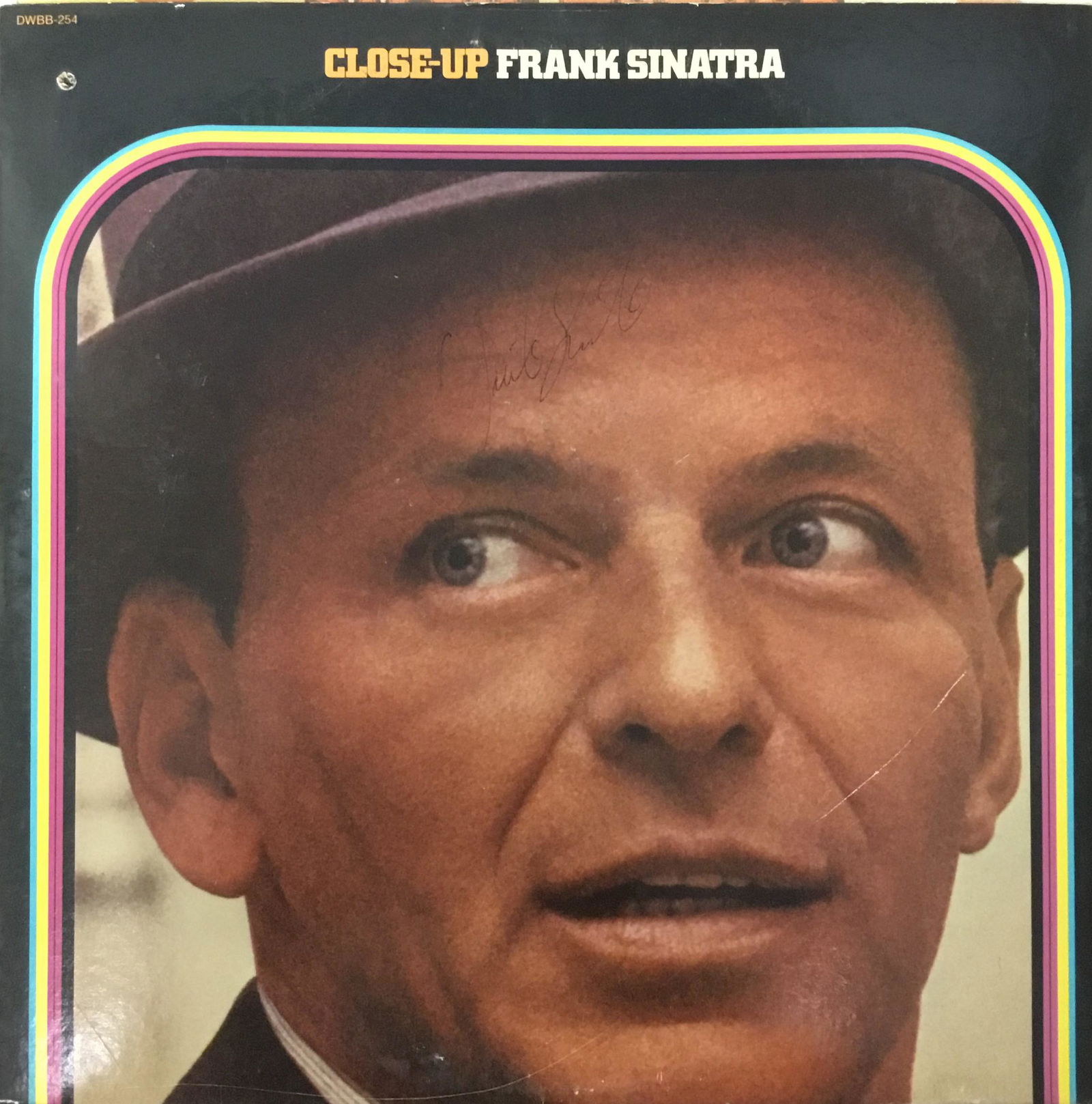 Frank Sinatra Autographed Album Cover Only (1 of 1)