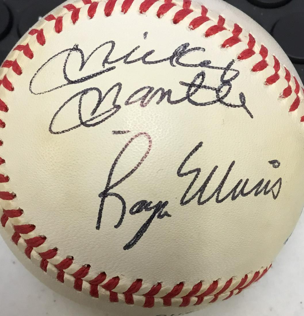 Mickey Mantle and Roger Maris Signed Baseball (1 of 1)