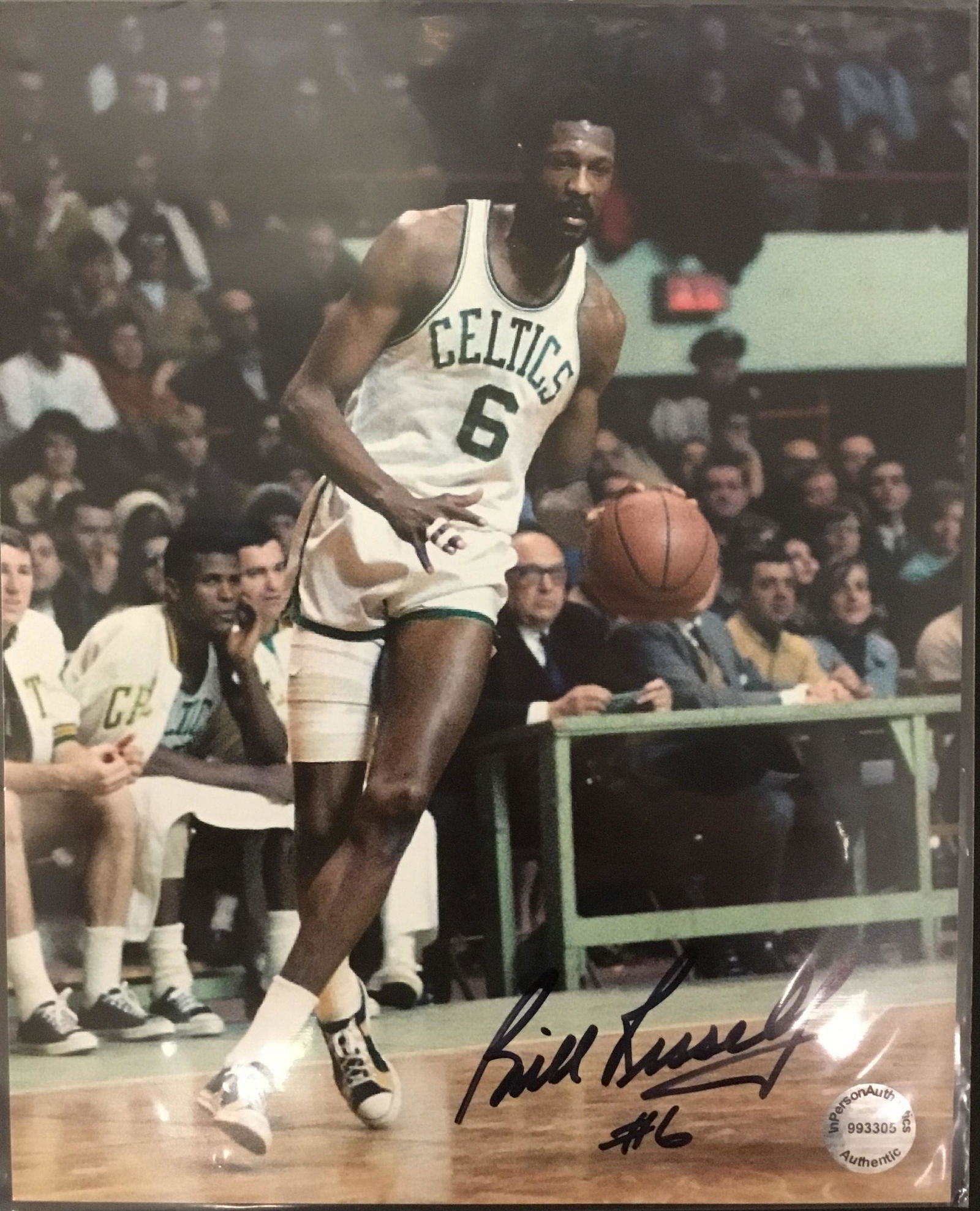 Bill Russell Autographed 8x10 (1 of 1)