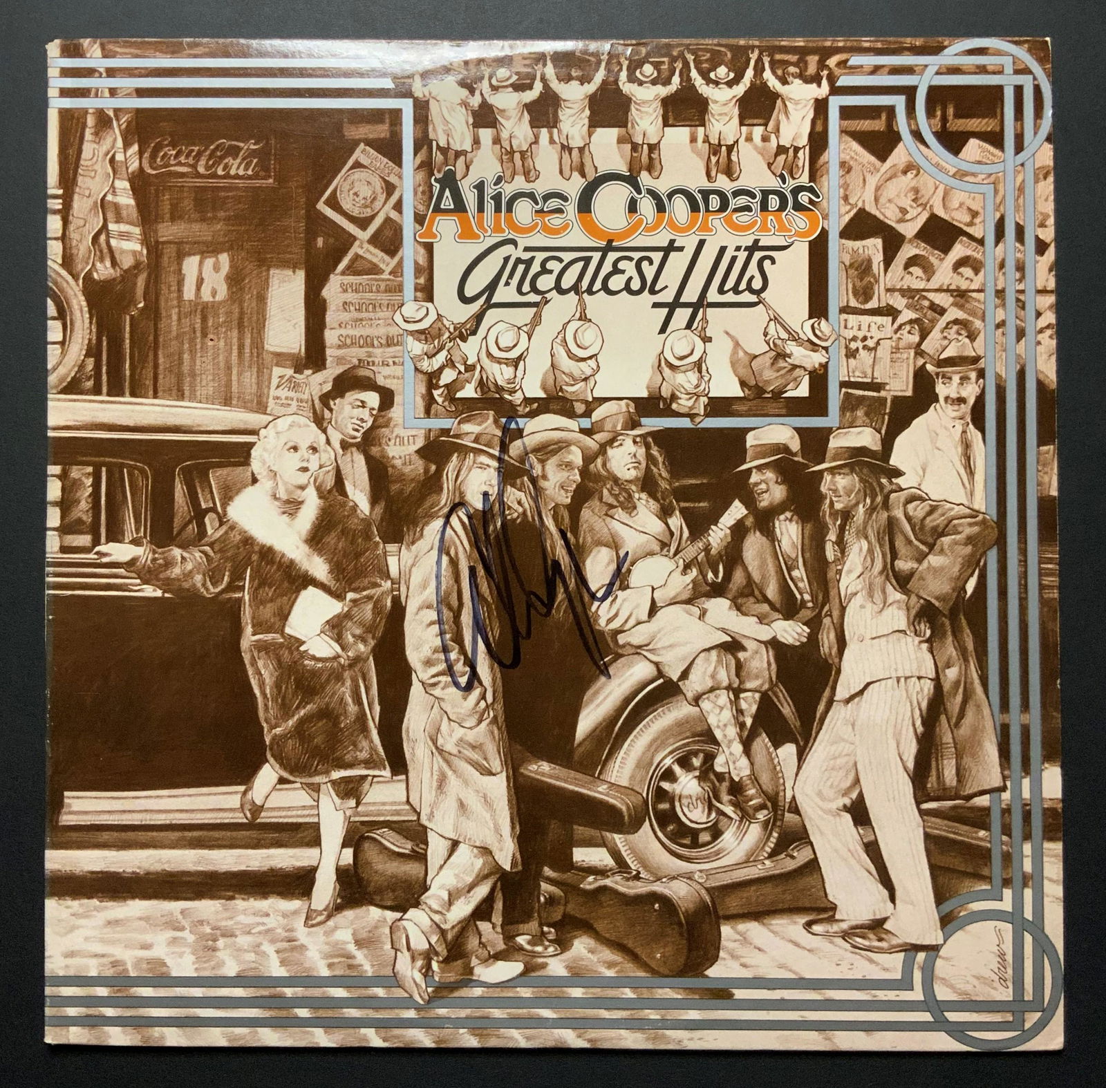 Alice Cooper Autographed Album Cover Only (1 of 1)