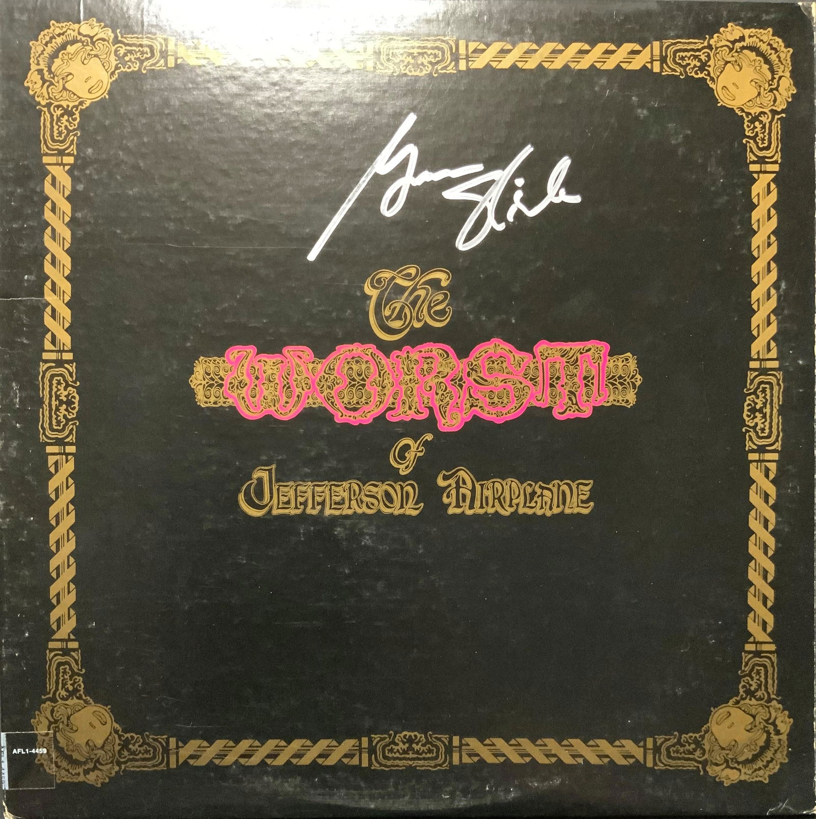 Grace Slick Autographed Jefferson Airplane Album Cover (1 of 1)