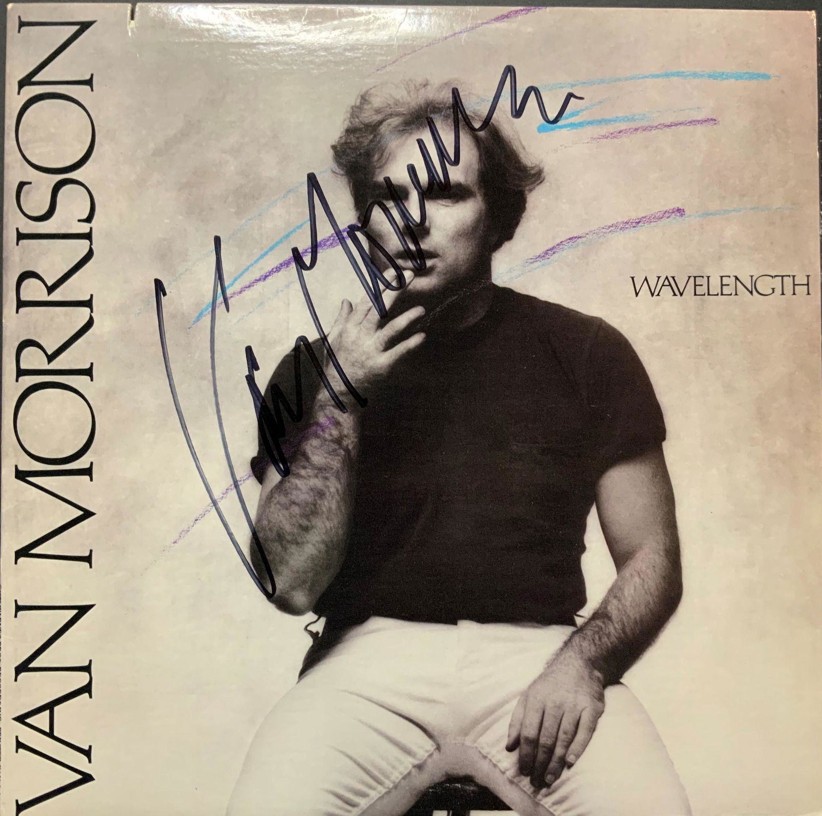 Van Morrison Autographed Album Cover Only (1 of 1)