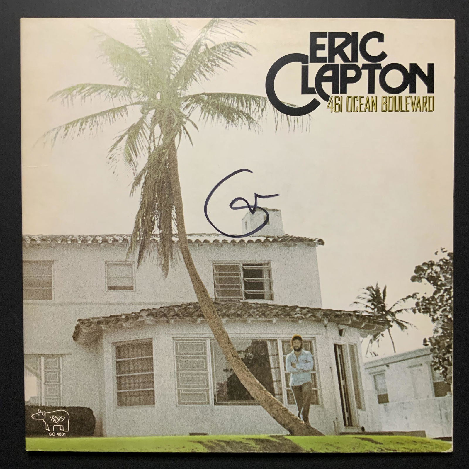 Eric Clapton Autographed Album Cover Only (1 of 1)