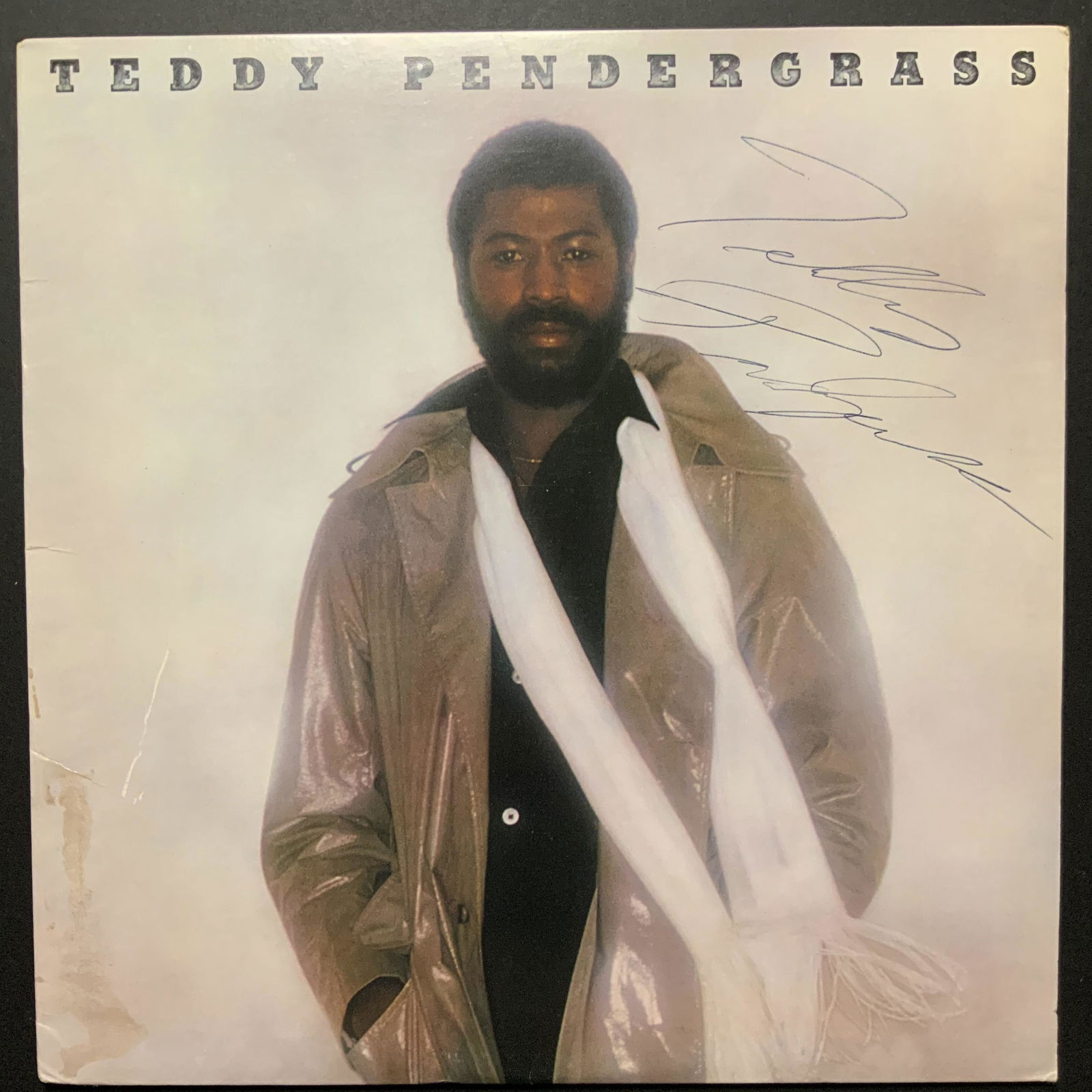 Teddy Pendergrass Autographed Album Cover Only (1 of 1)