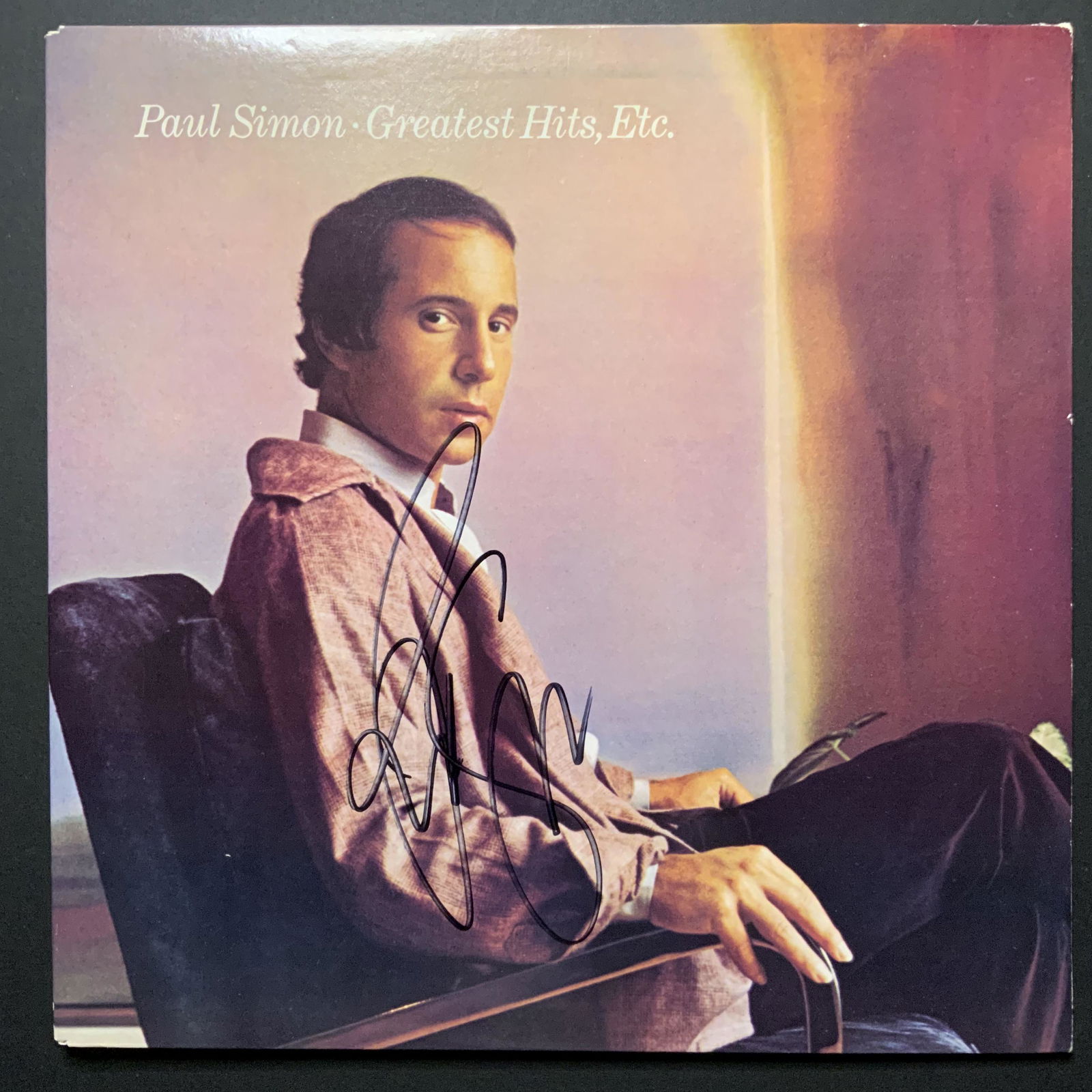 Paul Simon Autographed Album Cover Only (1 of 1)
