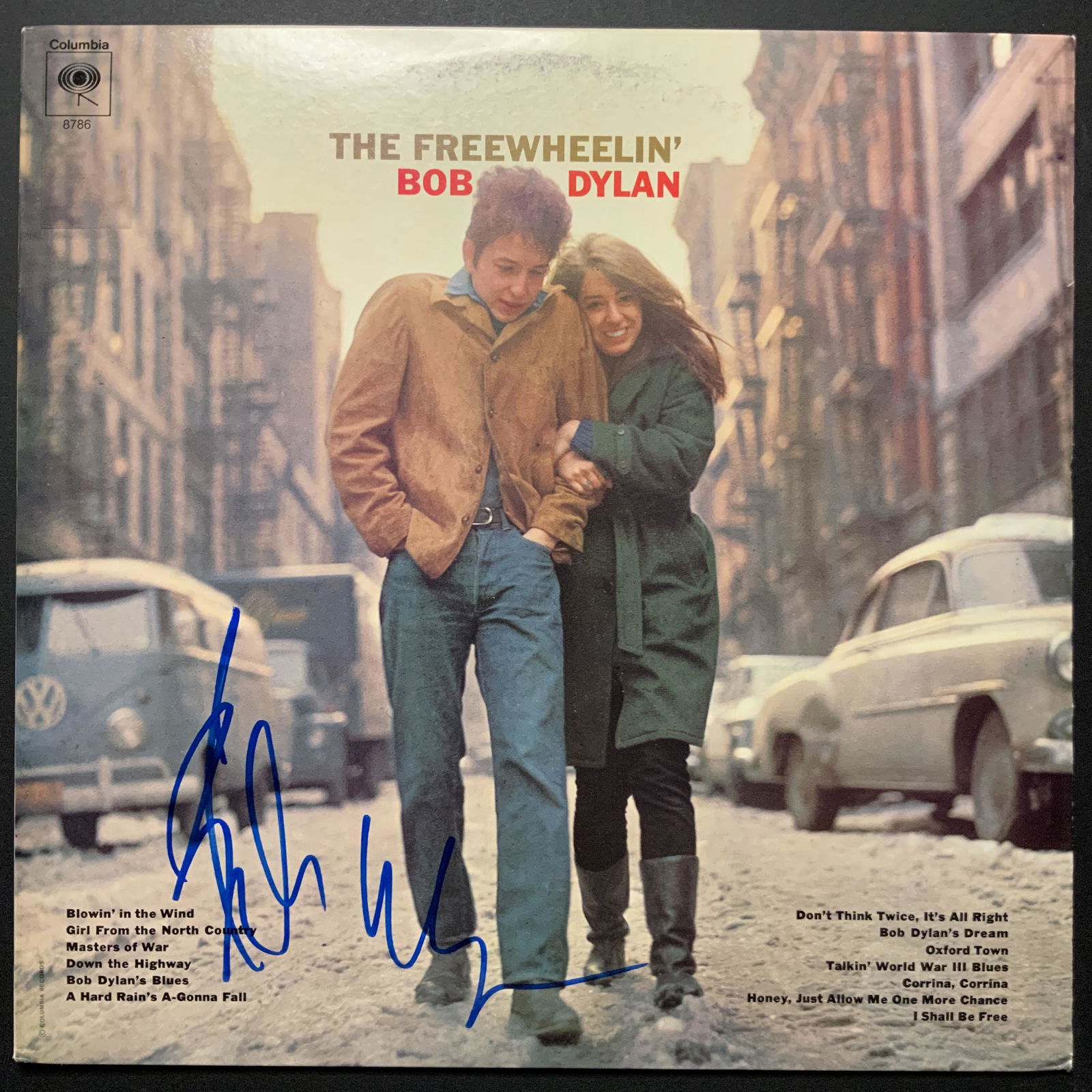 Bob Dylan Autographed Album Cover Only: Ask any and all questions before bidding. All framed items take 2 weeks for framing. We ship every day. Once invoice is paid items usually ship within 4 days of payment, unless it is a framed item. So
